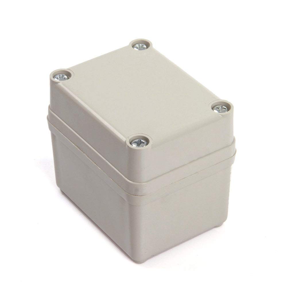 Waterproof ABS Electrical Junction Box 65x50x55mm IP68 Rated - Outdoor/Indoor Distribution Box for Switches, Wiring & Electronics Protection