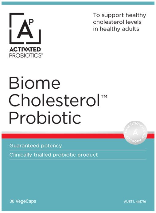 Best Activated Probiotics for Gut Health & Cholesterol Support – Improve Digestion & Heart Health | Daily Wellness Supplement for Adults