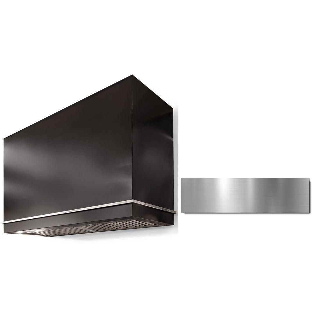 AGA 36 Inch Wall Mount Range Hood - AH3654LGEBLKBN Loge Series | Stainless Steel Kitchen Vent Hood for Gas Stoves | Perfect for Modern Home & Restaurant Cooking