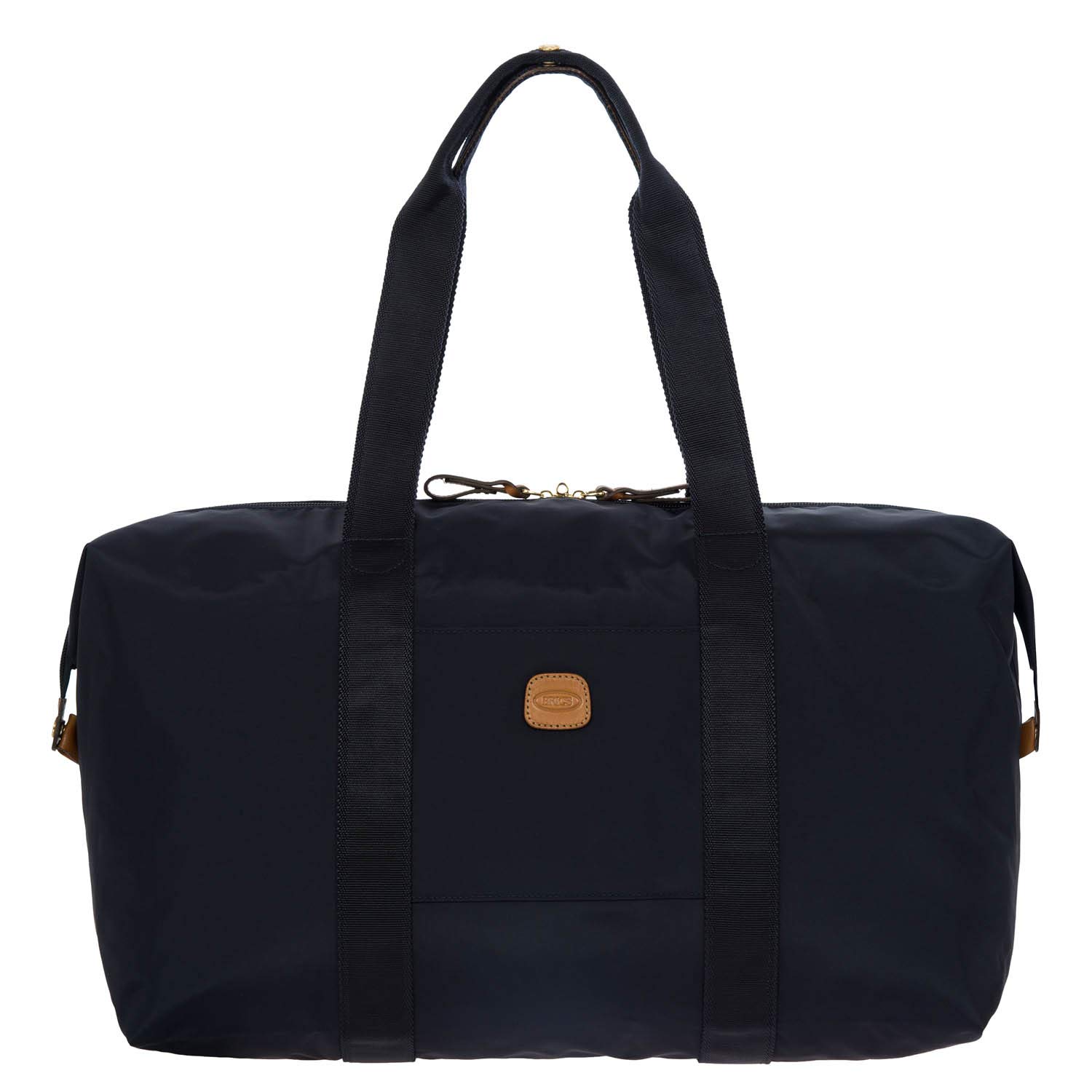 Bric's X-Bag X-Travel 2.0 Foldable Duffel Bag - 18 Inch Carry On Luggage & Overnight Travel Bag for Men Women - Navy Blue - Perfect for Gym, Weekend Trips & Airplane Cabin Use