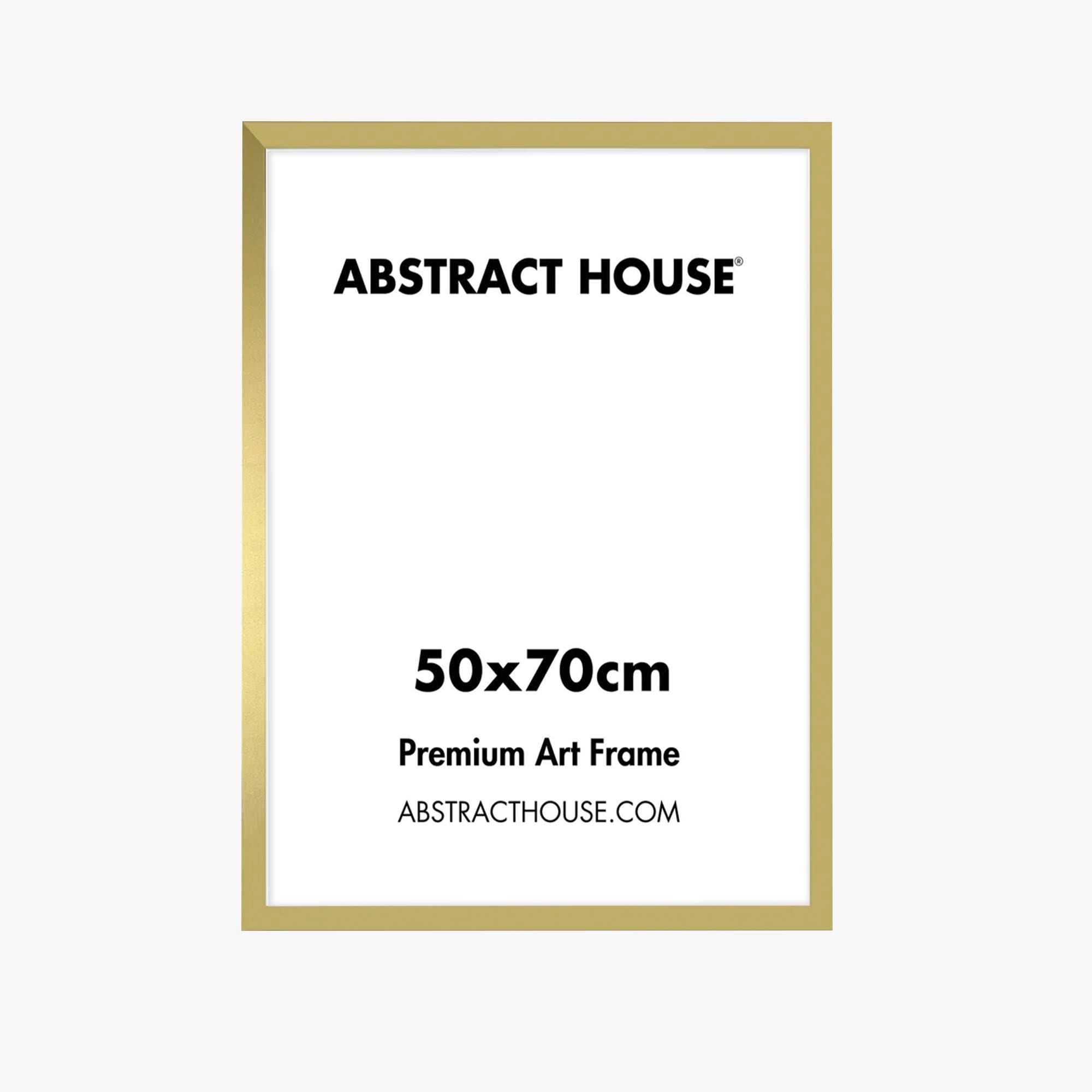 50 x 70 cm Wooden Picture Frame - Premium Solid Wood Photo Frame for Wall Art, Home Decor & Office Display - Perfect for Family Photos, Artwork & Certificates
