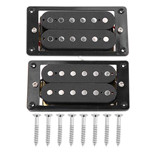 ST/SQ Electric Guitar Double Coil Pickup - Black Humbucker Pickups for Electric Guitar Replacement & Upgrade | Perfect for Rock, Blues & Metal Music Performance