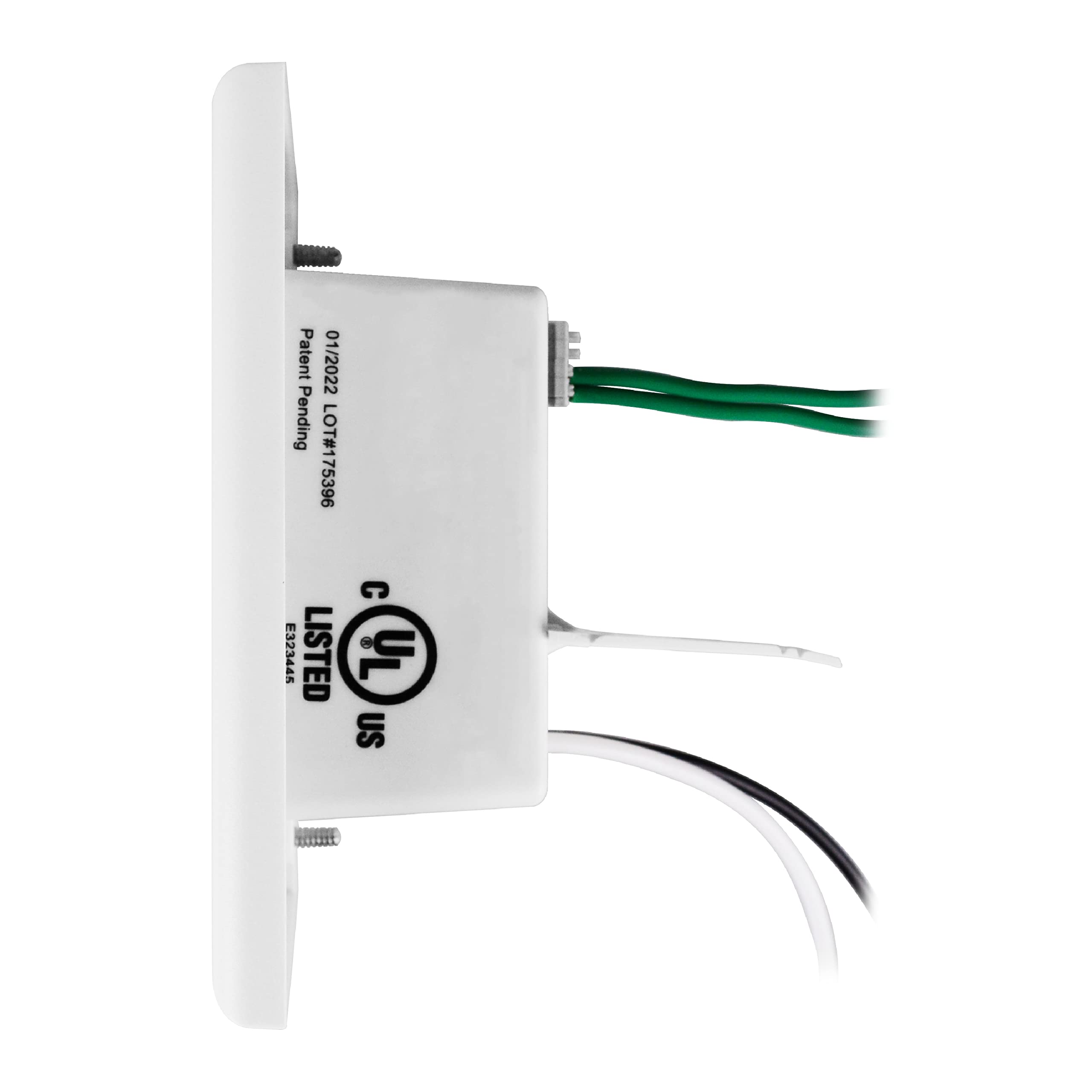 NICOR EDC1120WH1 Wireless Electronic Door Chime Kit - White | Easy Installation, Adjustable Volume | Perfect for Homes, Offices & Apartments