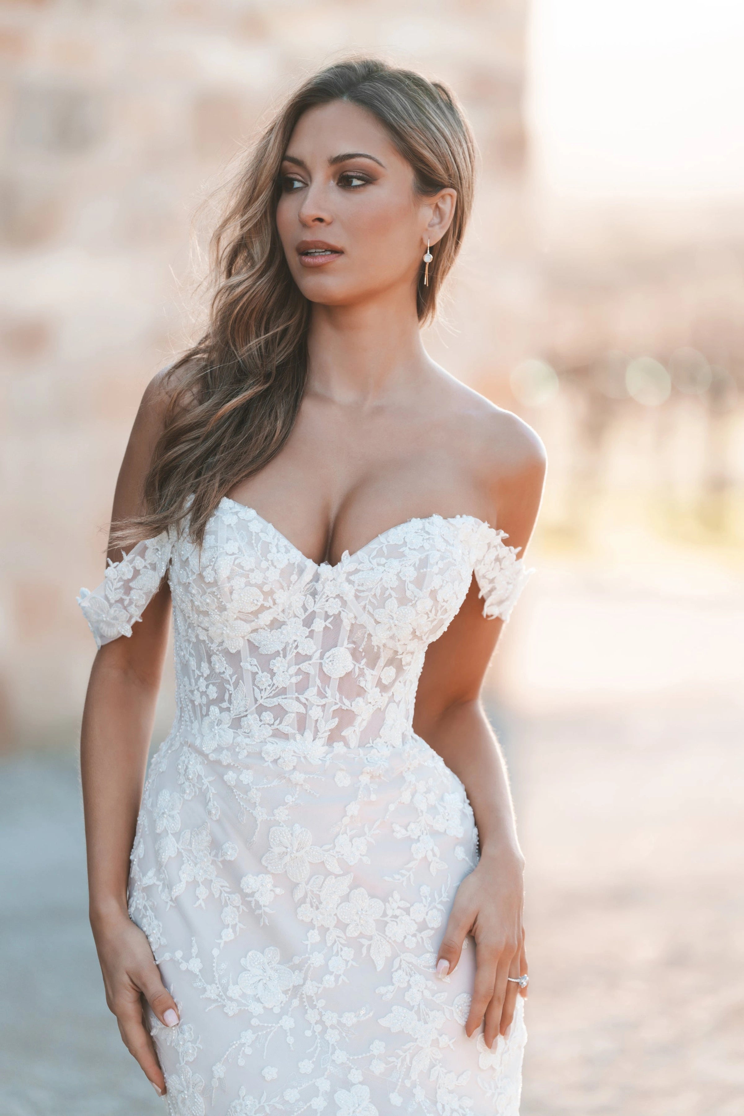 Allure A1251 Women's Dress Size 4 - Perfect for Weddings, Parties & Special Occasions