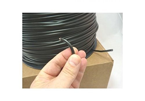 Heavy Duty 14 Gauge 1000 Ft Electric Dog Fence Wire - Underground Pet Containment System Boundary Wire - Compatible with All In-Ground Fence Kits - Perfect for Backyard, Farm, and Large Property Dog Safety