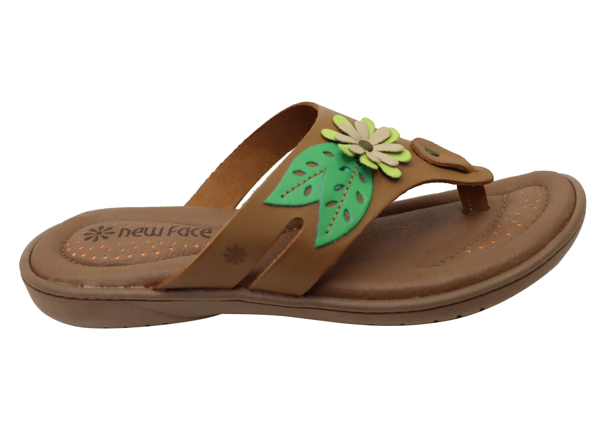Taylor Women's Comfort Leather Thongs Sandals - Brazilian-Made Flip Flops for Beach, Pool & Summer Outfits