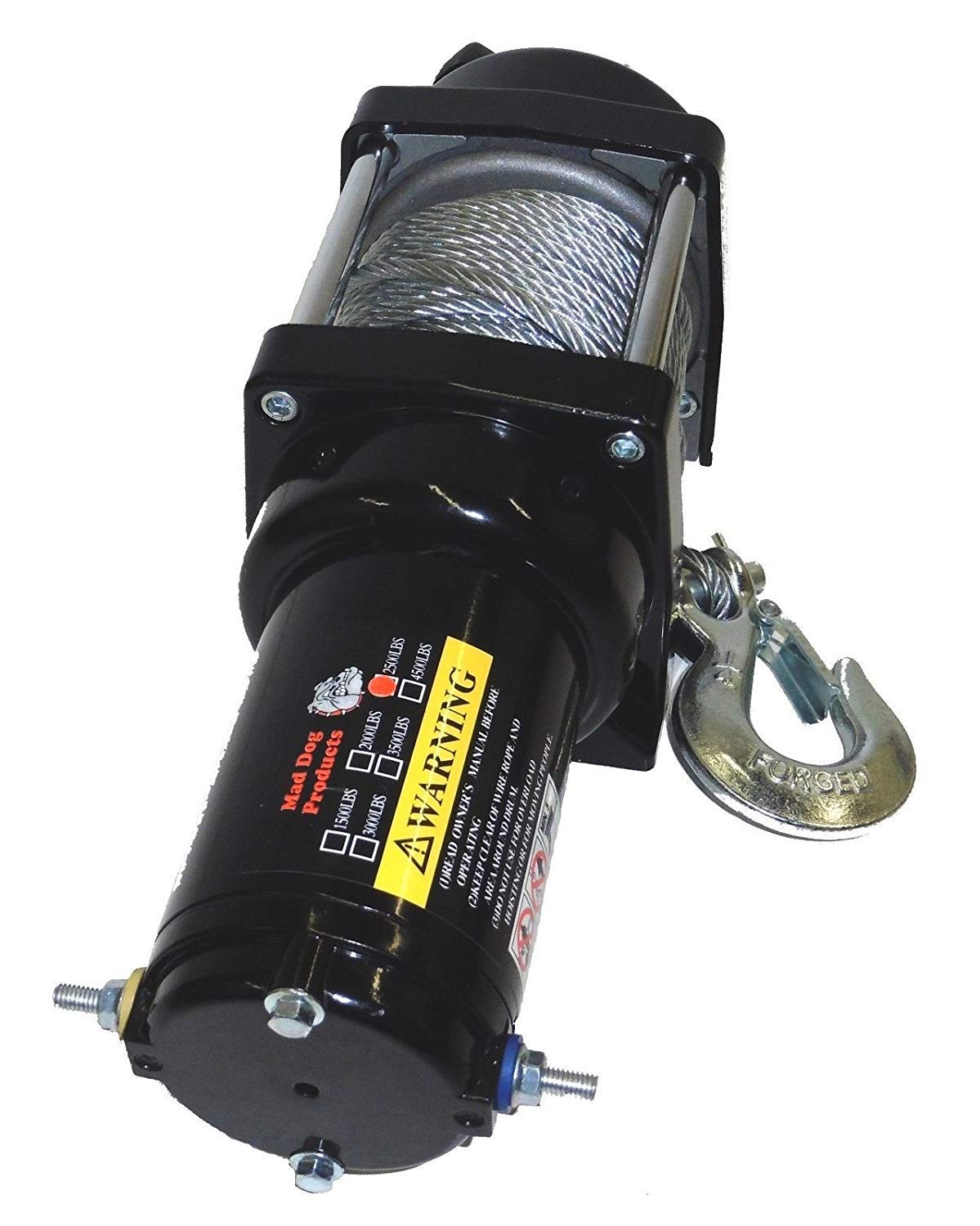 Mad Dog 2500lb Winch Mount Combo for Textron 500 Alterra (2018) - Heavy Duty Off-Road Recovery & Towing Accessories for ATV/UTV Adventures