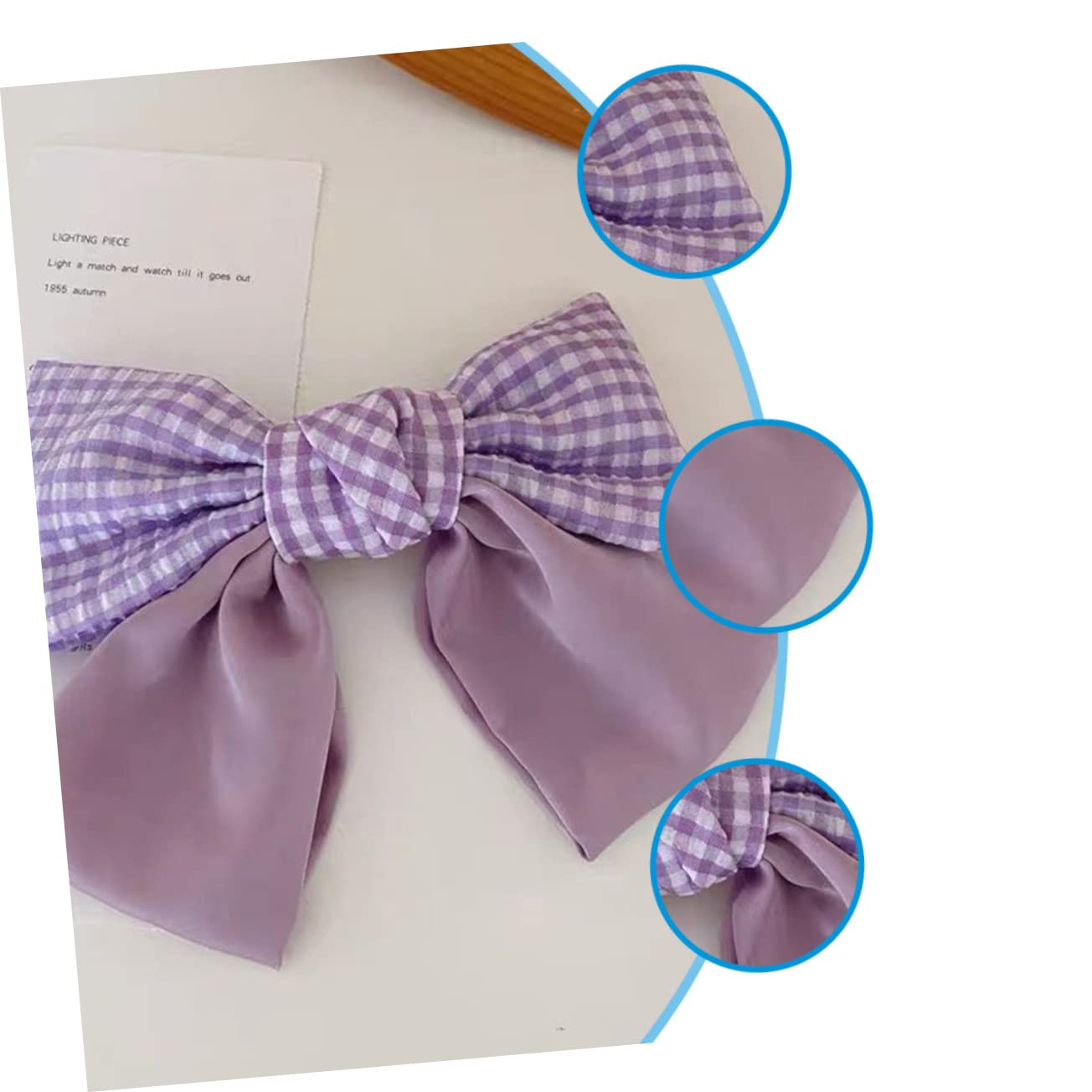 FRCOLOR Big Bow Hair Clip for Women & Girls - Elegant Bowknot Hair Barrette, Headband Accessory for Parties, Weddings & Everyday Wear