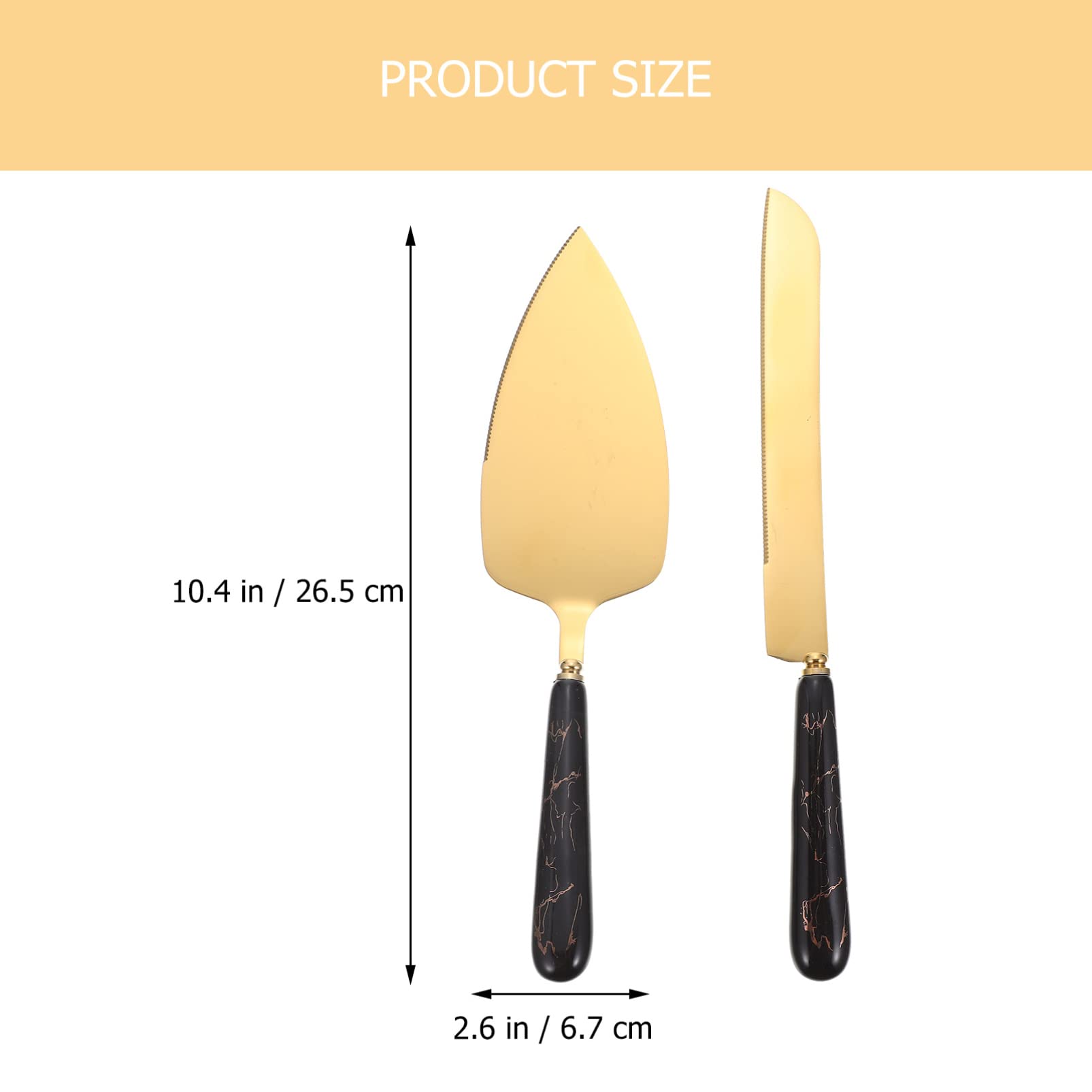 Premium Cake Spatula Set - Stainless Steel Wedding Cake Server, Cheese Cutter & Pizza Shovel - 3-Piece Baking Tools for Cake Decorating, Dessert Serving & Party Cooking Accessories - Perfect for Weddings, Birthdays & Home Baking