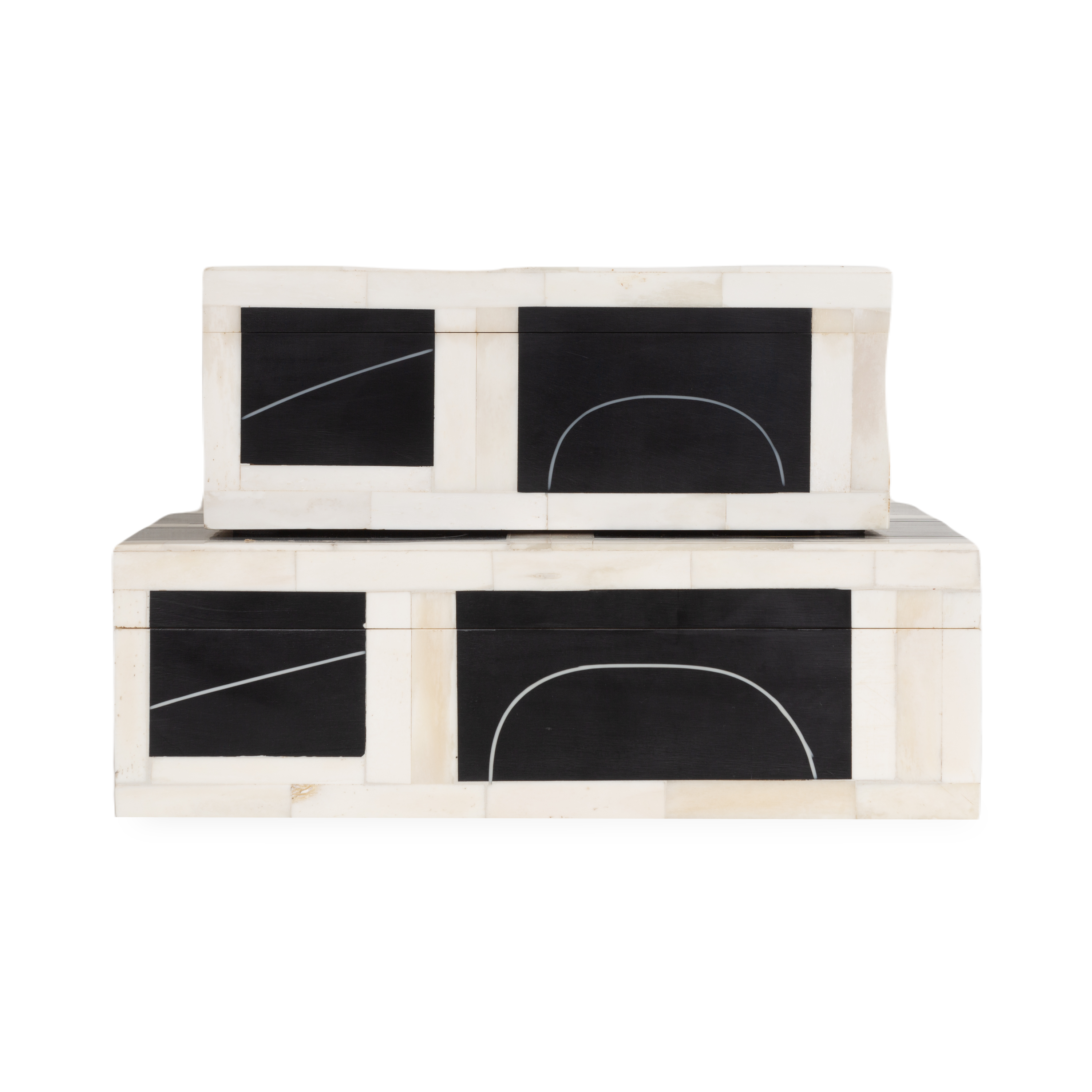 Abstract Loop Box - Modern Geometric Home Decor for Wall & Shelf Display | Perfect for Living Room, Bedroom & Office Decor