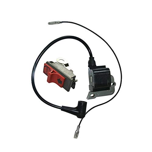 Husqvarna 50 51 55 254 257 261 268 262XP Chainsaw Ignition Coil Replacement Part - Compatible with M.C Coils - Perfect for Chainsaw Repair & Maintenance