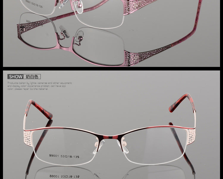 Bclear Women's Eyeglasses - Ultra Lightweight Metal Frame, Elegant & Stylish Eyewear for Work, Reading, and Everyday Fashion