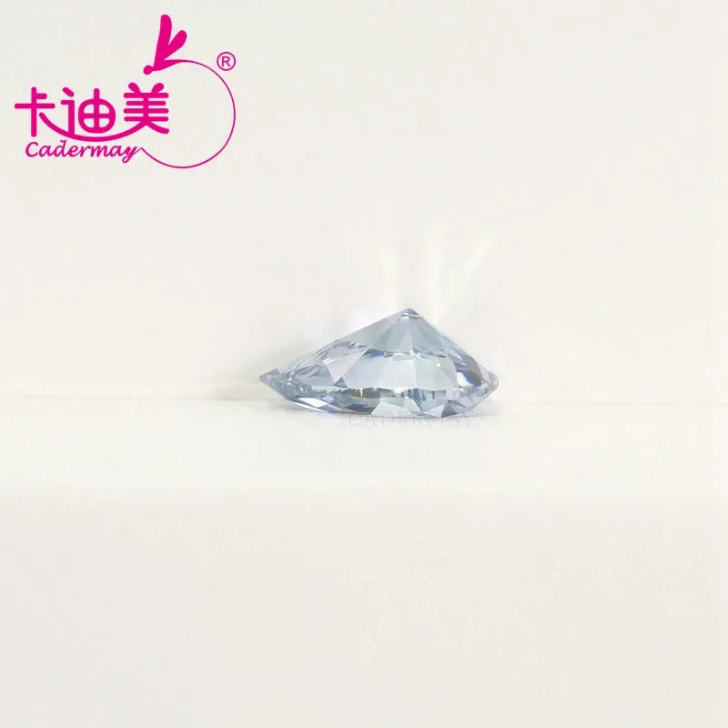 1.205 CT Pear Cut Light Blue VVS1 HPHT Lab Grown Diamond - Loose Stone for Engagement Rings & Jewelry Making | CADERMAY Certified