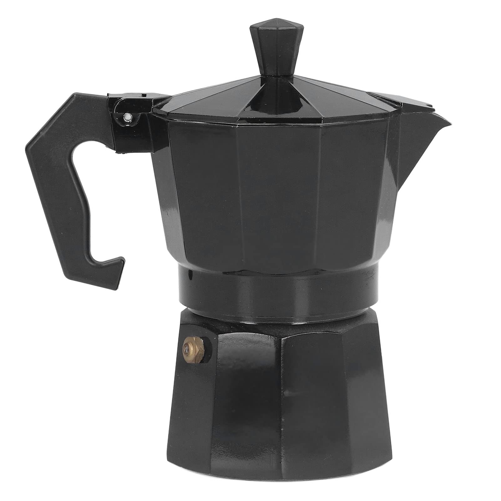 150ML Aluminum Stovetop Coffee Maker - Italian Moka Pot for Home & Office