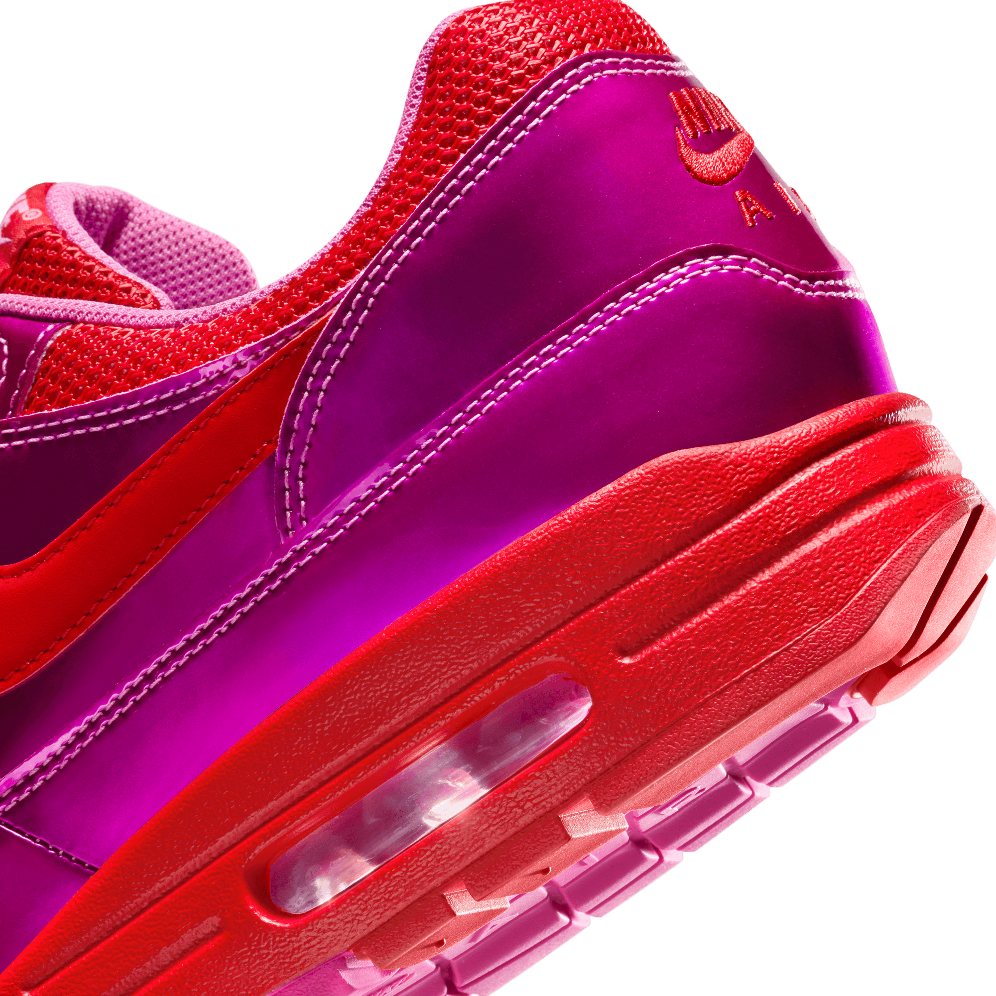 Nike Air Max 1 Premium Valentine's Day Edition - Playful Pink Women's Running Shoes for Valentine's Day Gifts & Casual Wear