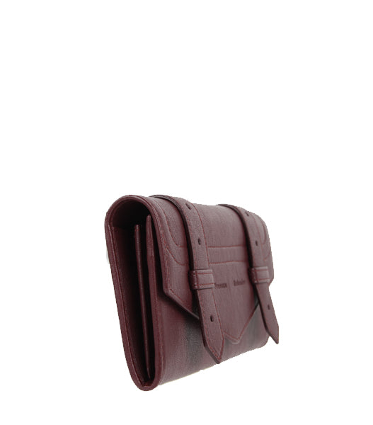 Premium PS1 Continental Flap Wallet in Genuine Cordovan Leather - Slim RFID-Blocking Men's Wallet for Business & Travel - Perfect for Office, Commuting & Everyday Use