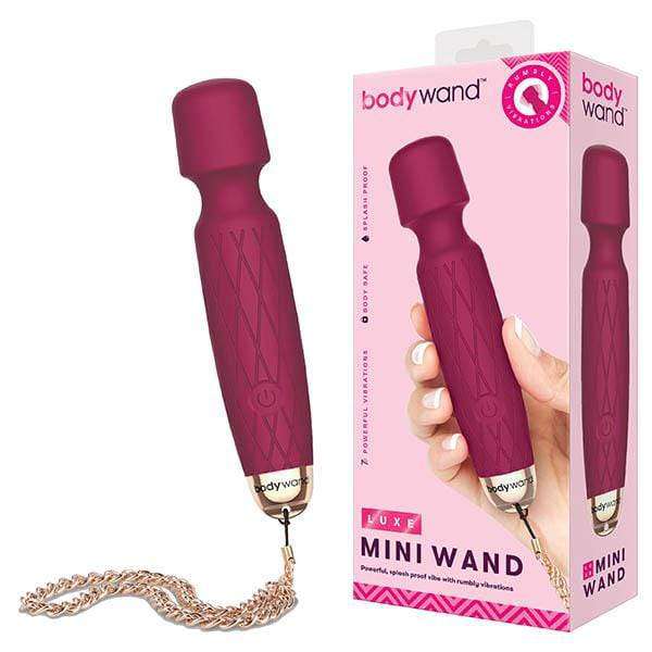 Bodywand Luxe Mini Wand - Powerful Personal Massager for Muscle Relaxation & Pain Relief - Perfect for Home, Travel & Spa Use
