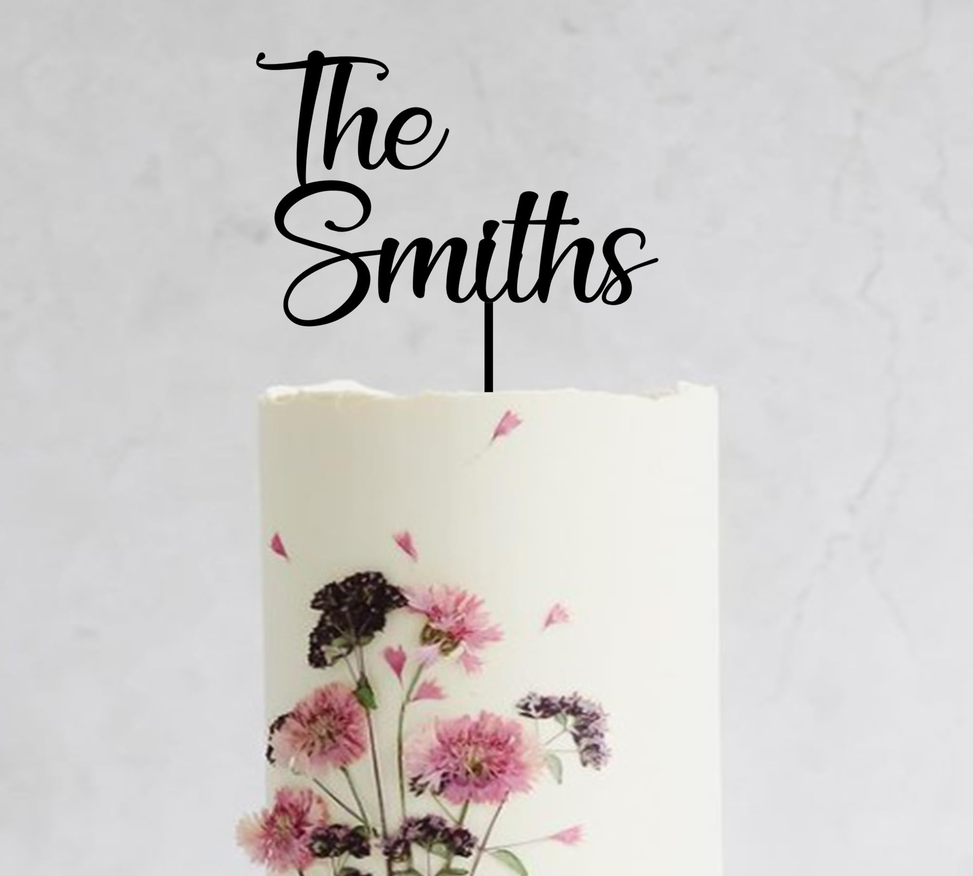 Custom Wedding Cake Toppers - Personalized Bride & Groom Cake Topper for Weddings, Anniversaries & Special Occasions | Perfect for DIY Wedding Decor & Romantic Celebrations