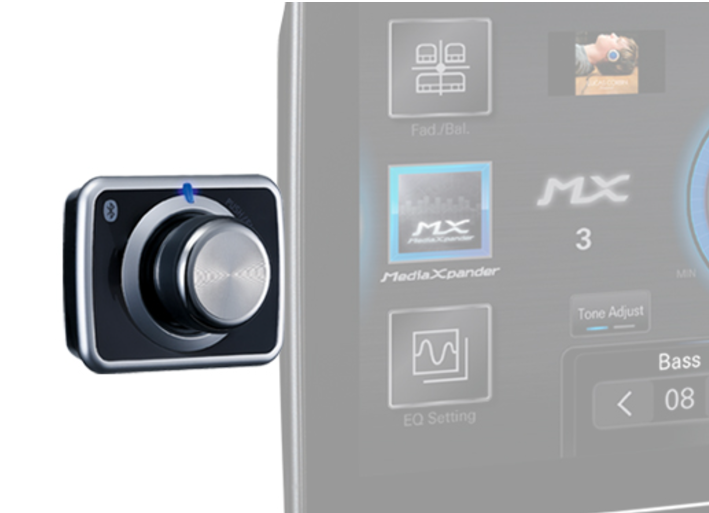Alpine RUX H02 Next Generation Alpine Halo Bass & Volume Control Knob - Perfect for Car Audio Systems & Custom Sound Setups