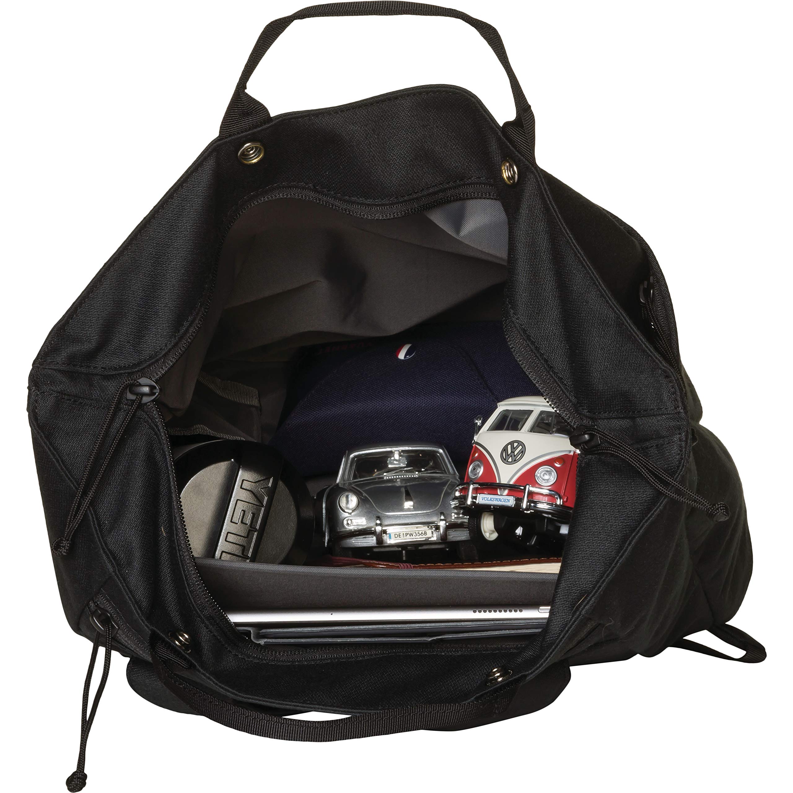Mystery Ranch Super Market Backpack - 15 Inch Laptop Bag for Work & Travel, 22L Convertible Tote & Backpack (Black) - Perfect for Commuting, Office & College Campus Use