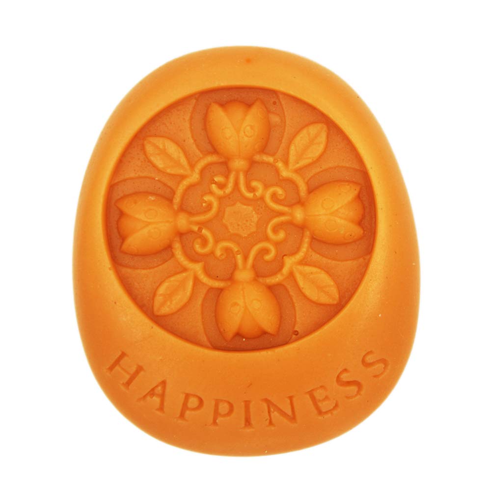 Premium Silicone Soap Molds for DIY Handmade Soap Making - Happiness Craft Art Soap Molds for Bath Bombs, Candles & Gifts - Perfect for Home Spa, Wedding Favors & Craft Projects