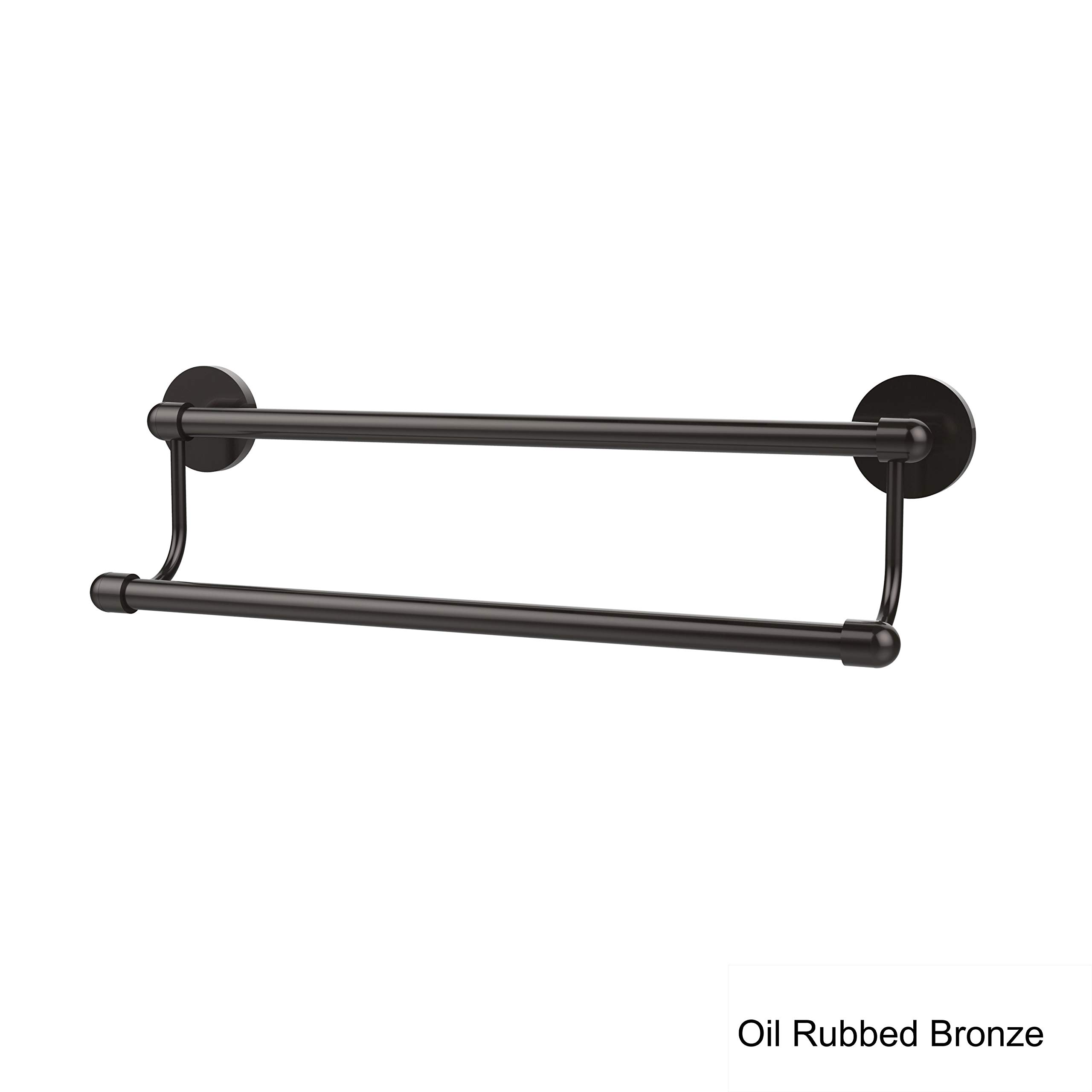 Allied Brass TA-72/30 Tango Collection 30 Inch Double Towel Bar in Antique Copper - Premium Bathroom Towel Rack for Modern & Traditional Home Decor