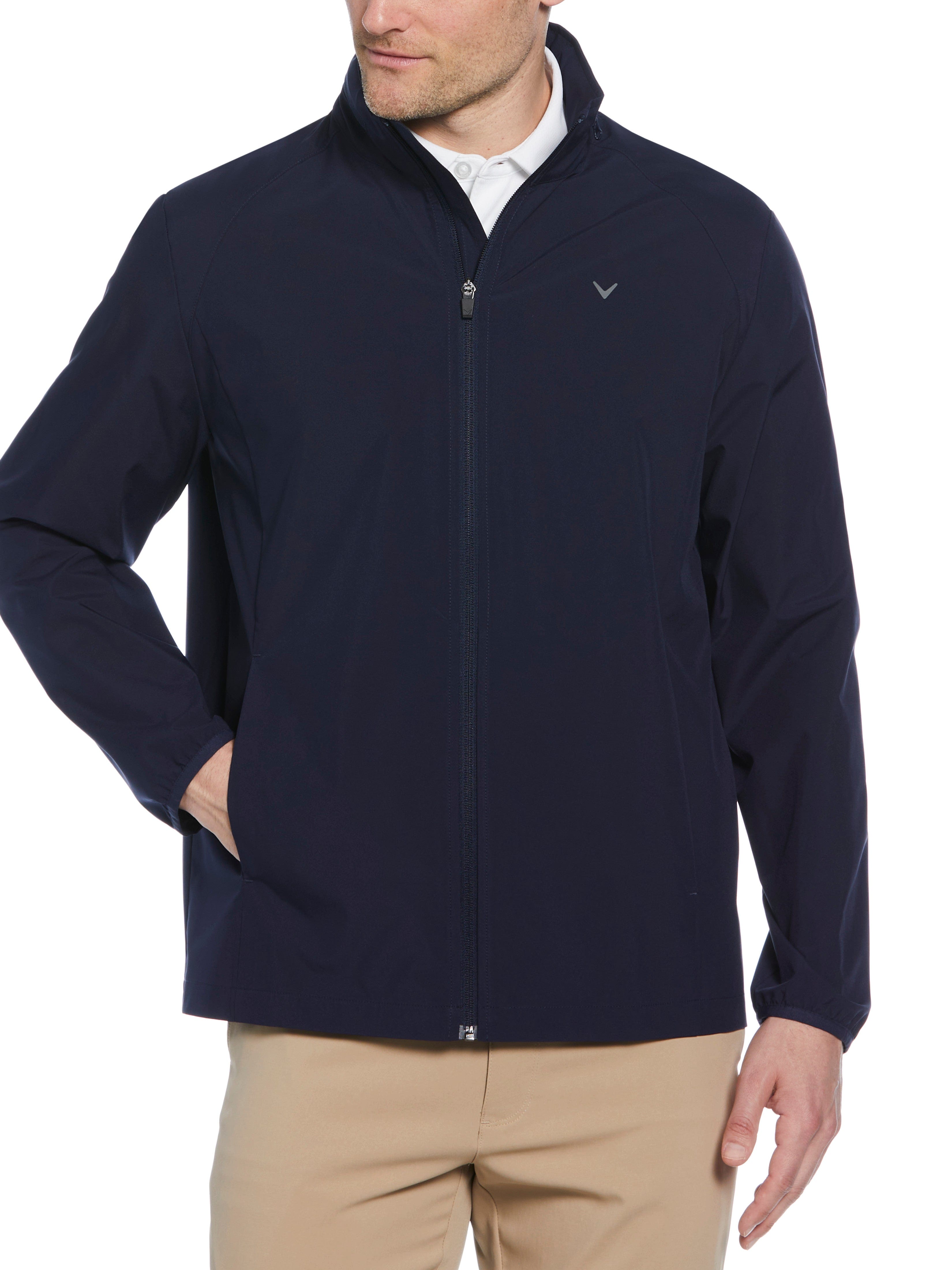 Men's Windproof Jacket - Lightweight Water-Resistant Outdoor Windbreaker for Hiking, Running & Travel - Stay Warm & Comfortable in Any Weather