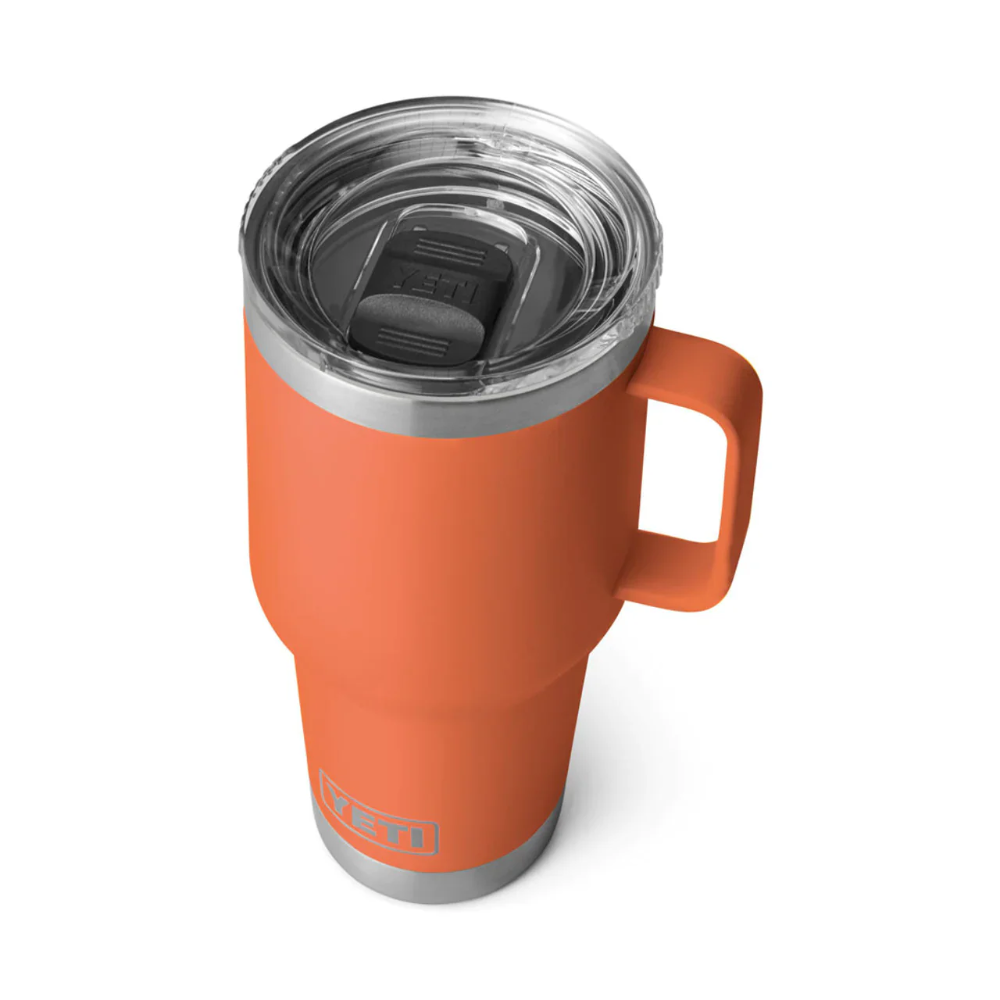 30 oz Rambler Vacuum Insulated Travel Mug with Stronghold™ Lid - Leakproof & Durable for Coffee, Tea & Cold Drinks - Perfect for Commuting, Camping & Outdoor Adventures