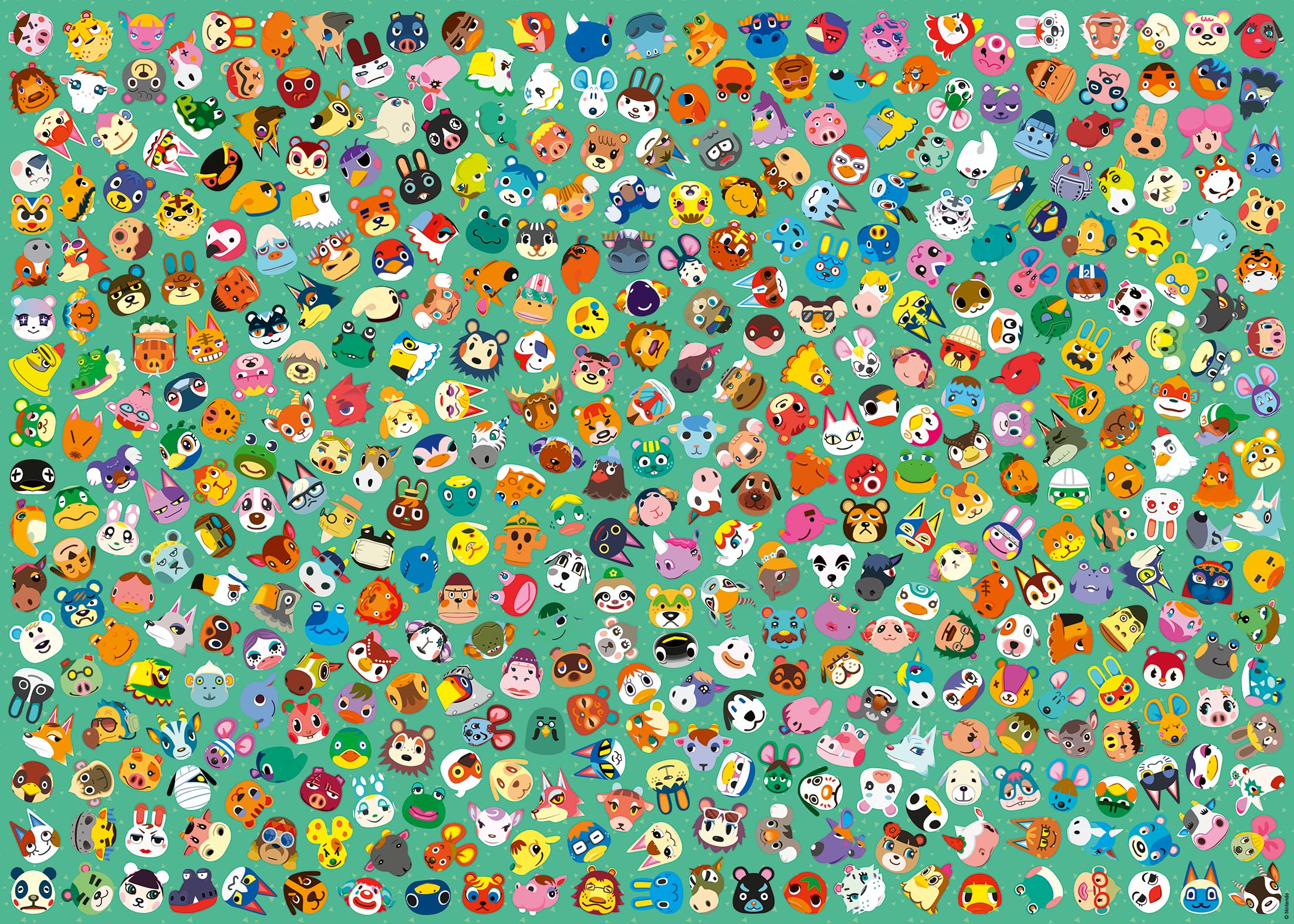 Ravensburger 1000-Piece Animal Crossing Puzzle for Adults & Teens 14+ | Premium Quality Challenge Puzzle | Video Game Inspired | Perfect for Family Game Nights & Relaxation