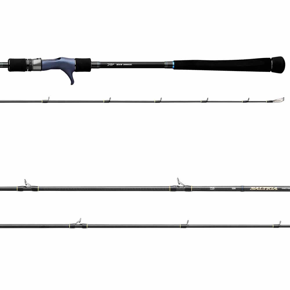 Daiwa Saltiga Power Slow Jigging Rod - High Performance Saltwater Fishing Rod for Deep Sea Jigging - Perfect for Offshore Fishing & Big Game Angling