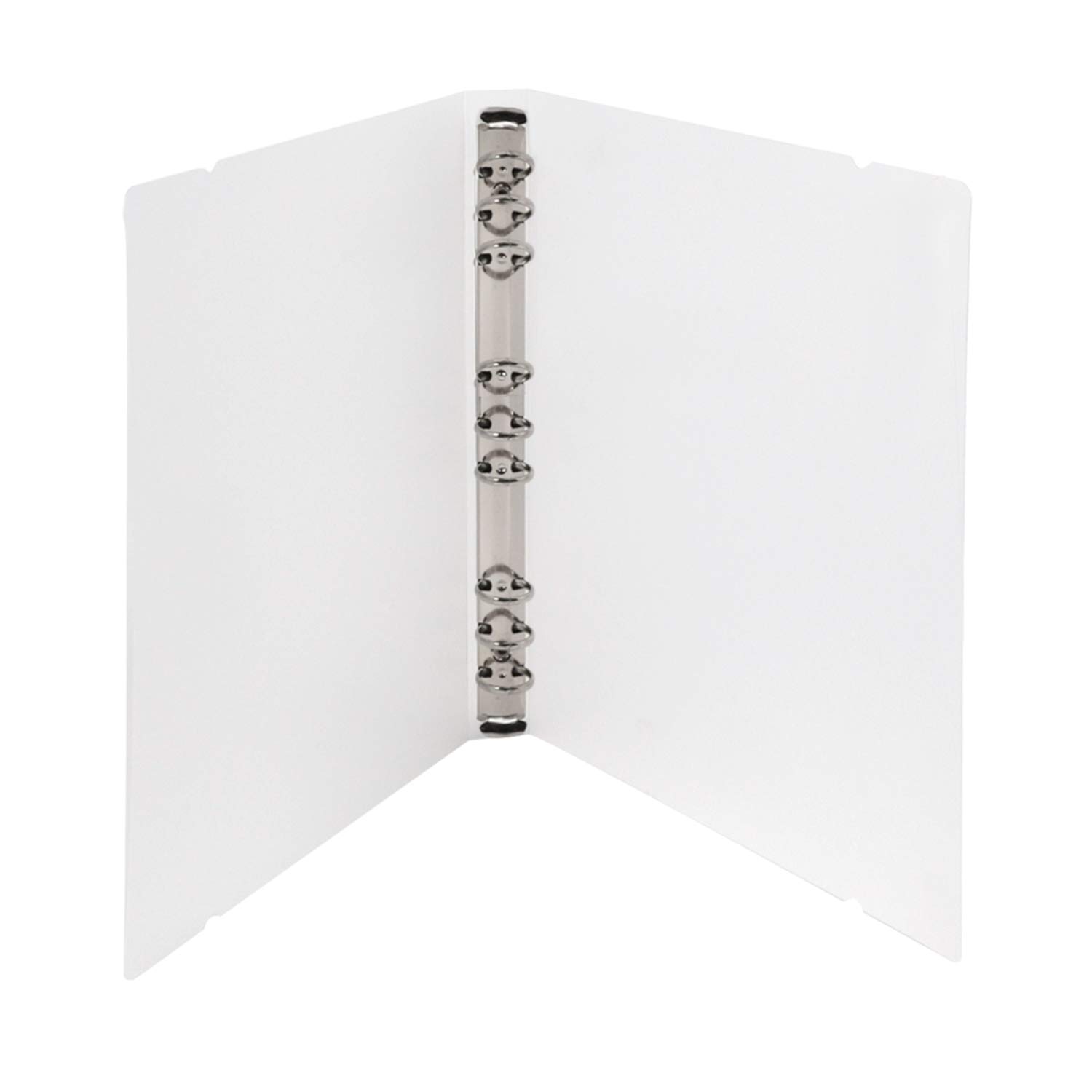 B5 Round Ring Clear View Binder - 9-Ring Refillable Loose Leaf Notebook for School, Office & Organization (No Pages Included) | Perfect for Students, Teachers & Professionals