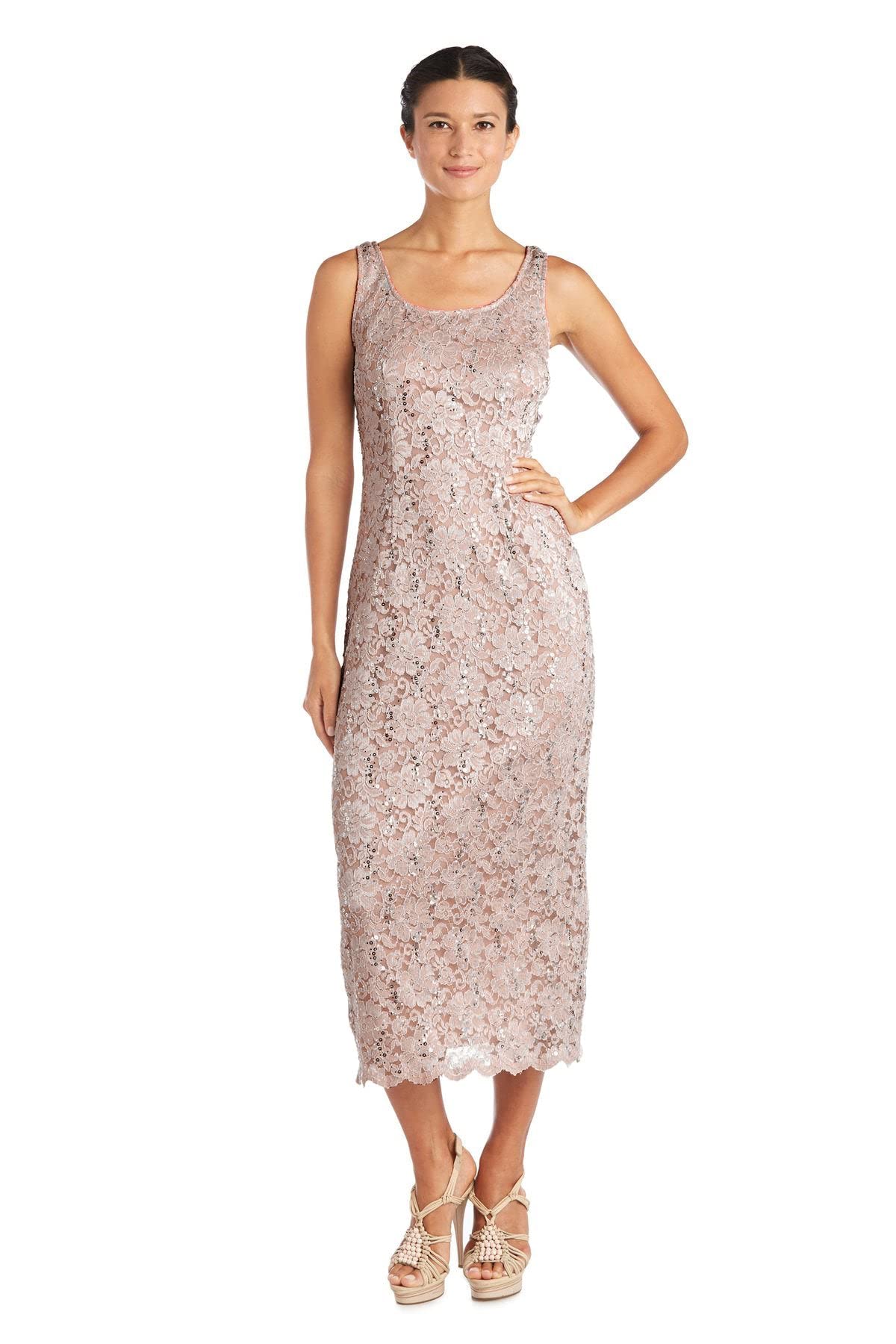 R&M Richards Women's Elegant Evening Dress - Formal Gown for Special Occasions, Parties & Black Tie Events - Perfect for Weddings, Galas & Prom Nights