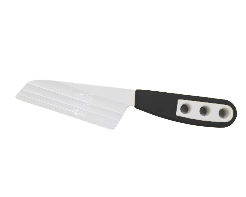 Premium BKP2 Cheese Knife Set with Patented Blade - Black - Perfect for Gourmet Cheese Platters, Charcuterie Boards & Entertaining