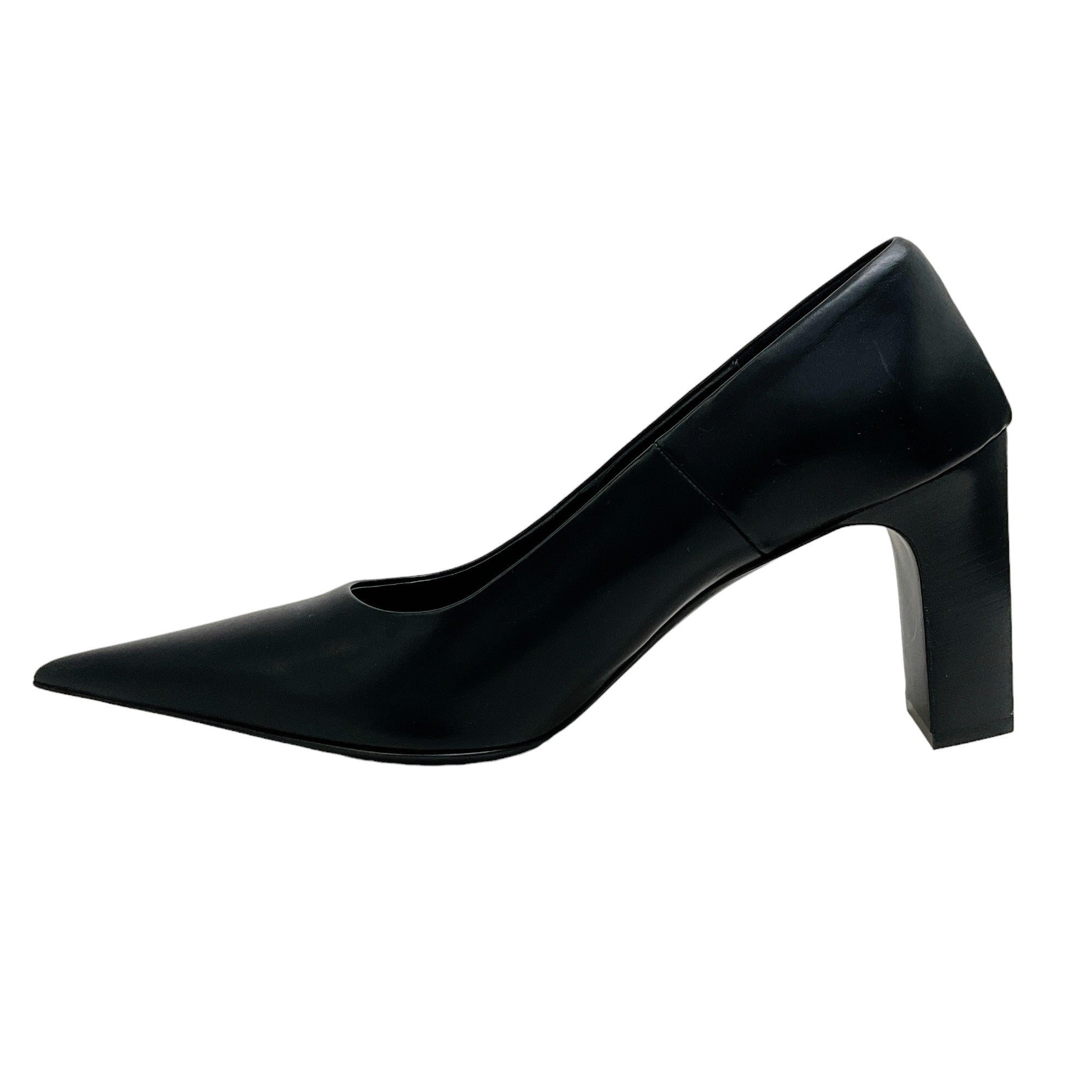 Balenciaga Black Leather Blade Pumps for Women - Luxury High Heel Shoes for Evening Parties, Weddings & Special Occasions