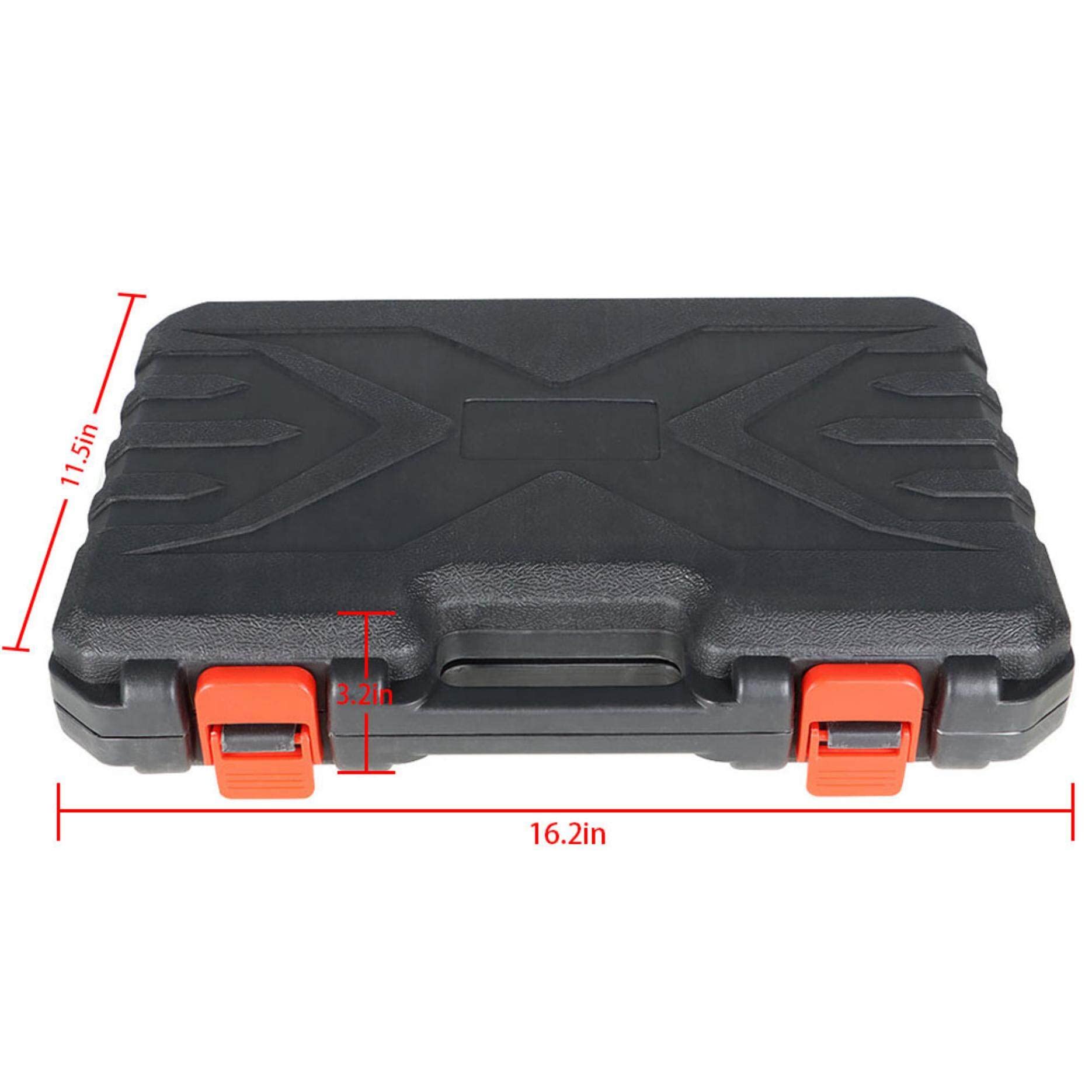 Hydraulic Hose Crimper AC Crimping Tool - Hydra-Crimp 71500 with 7 Die Set for Barbed & Beaded Hose Fittings | Professional Hydraulic Repair Equipment for Tractors, Construction & Industrial Machinery