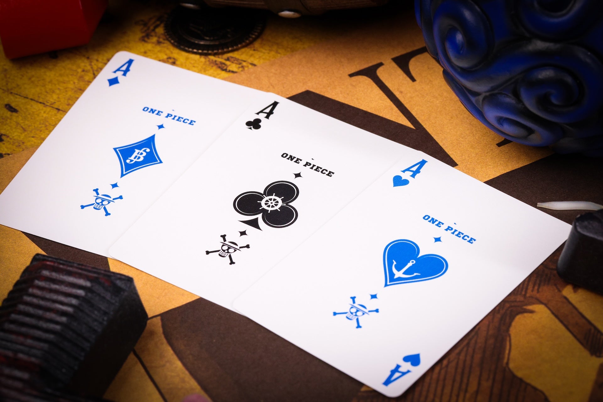 One Piece Playing Cards - Buggy the Clown Anime Deck | Official Licensed Collectible Card Game for Fans | Perfect for Game Nights, Cosplay Events & Anime Conventions