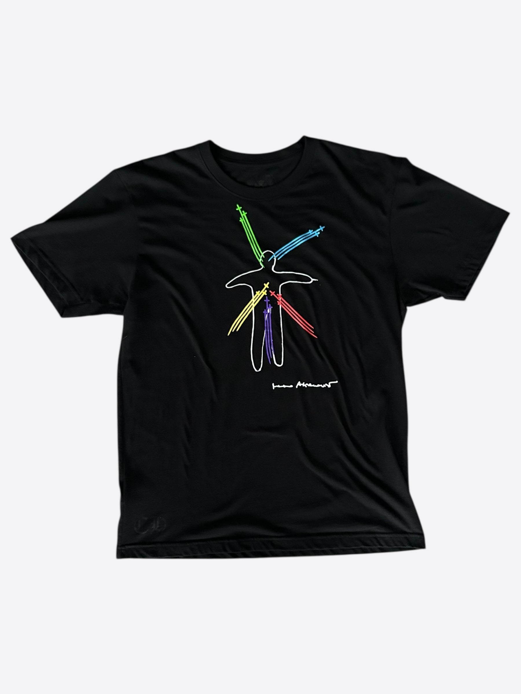 Chrome Hearts Marina Abramovic Black Logo T-Shirt - Stylish Graphic Tee for Men & Women | Perfect for Casual Wear, Street Fashion & Concert Outfits