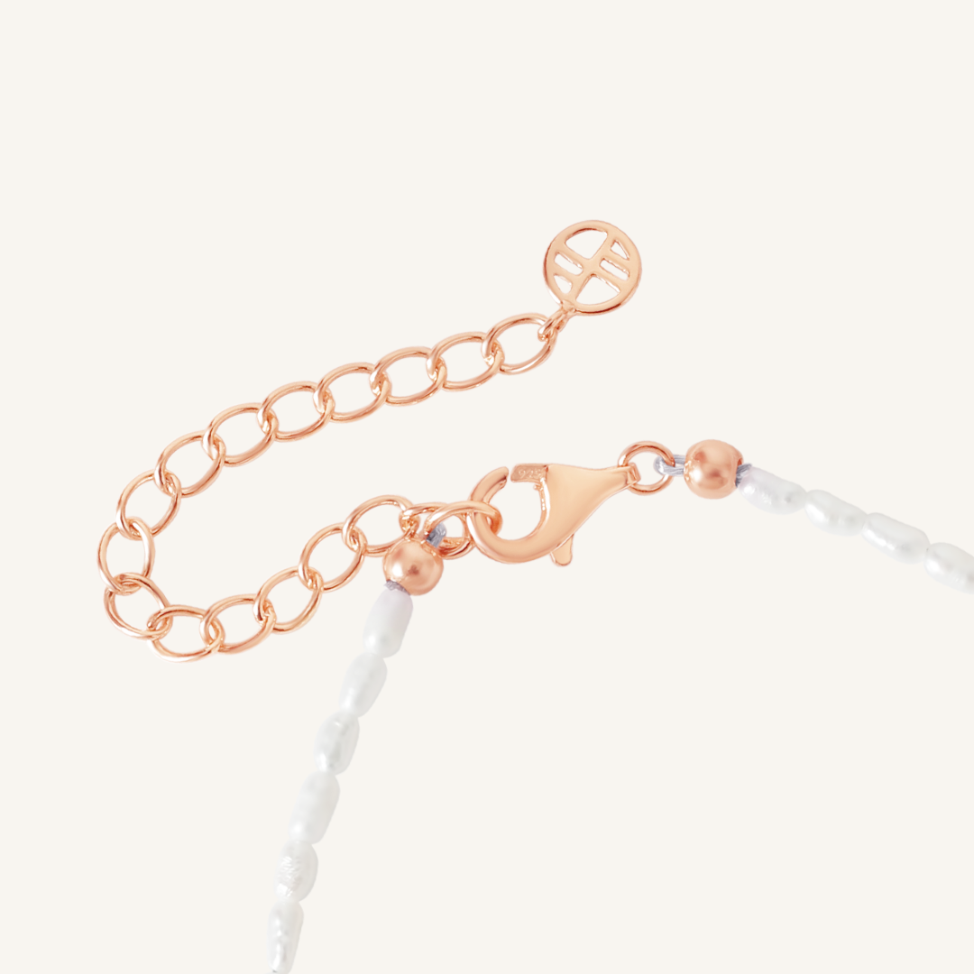 Peggy Pearl Bracelet with Stone of Potential - Elegant Jewelry for Women, Gift for Her, Perfect for Weddings, Parties & Special Occasions