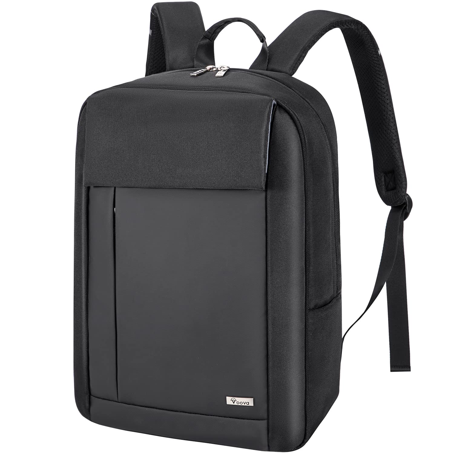Voova Travel Laptop Backpack for Men & Women - Slim Lightweight Waterproof School Bookbag with 14-15.6 Inch Laptop Compartment for Work, Business, College & Daily Commute
