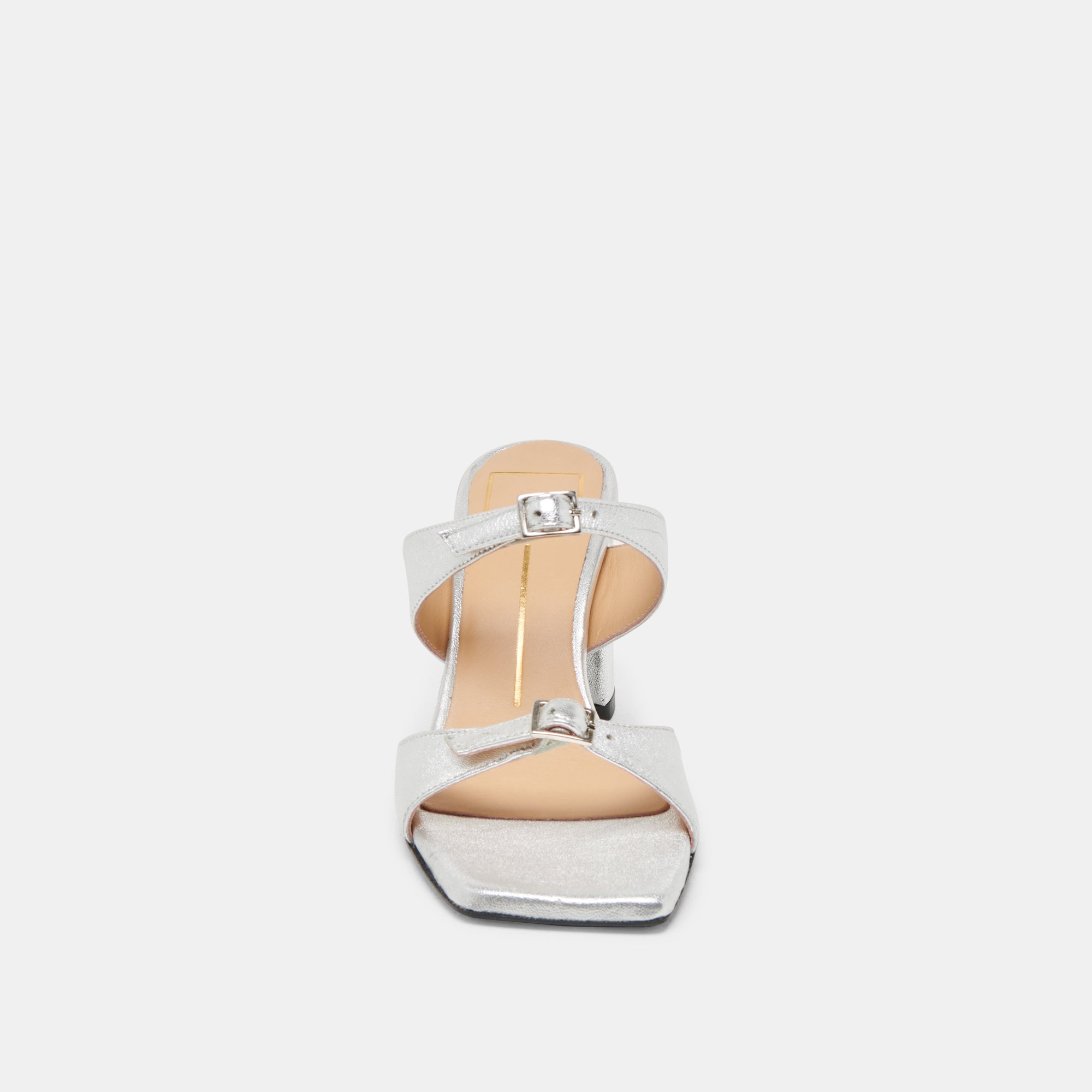 Shane Silver Metallic Leather Heels for Women - Elegant High Heel Pumps for Parties, Weddings & Evening Events