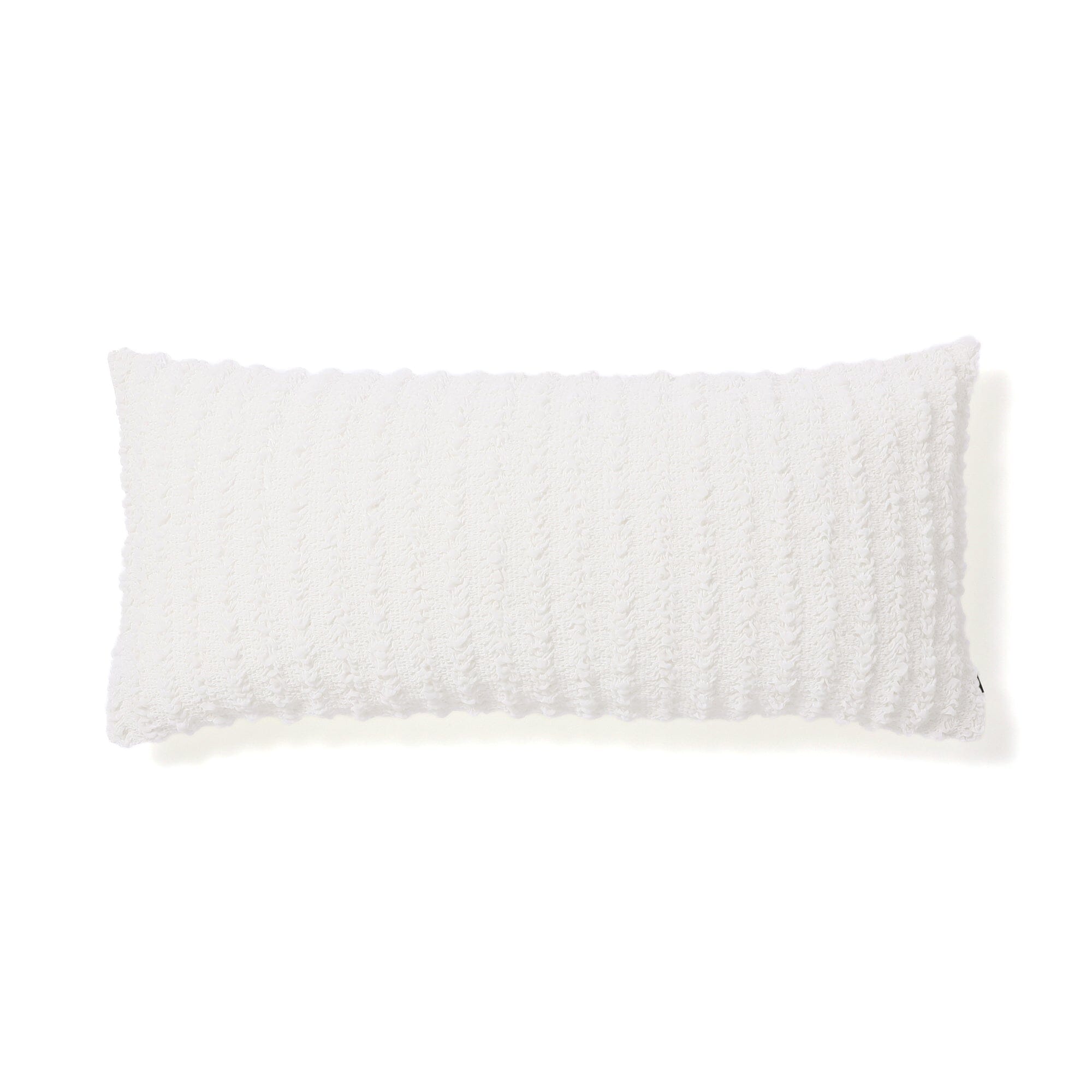 100% White Chiffon Gather Cushion Cover - Elegant Home Decor for Sofa, Bed & Living Room