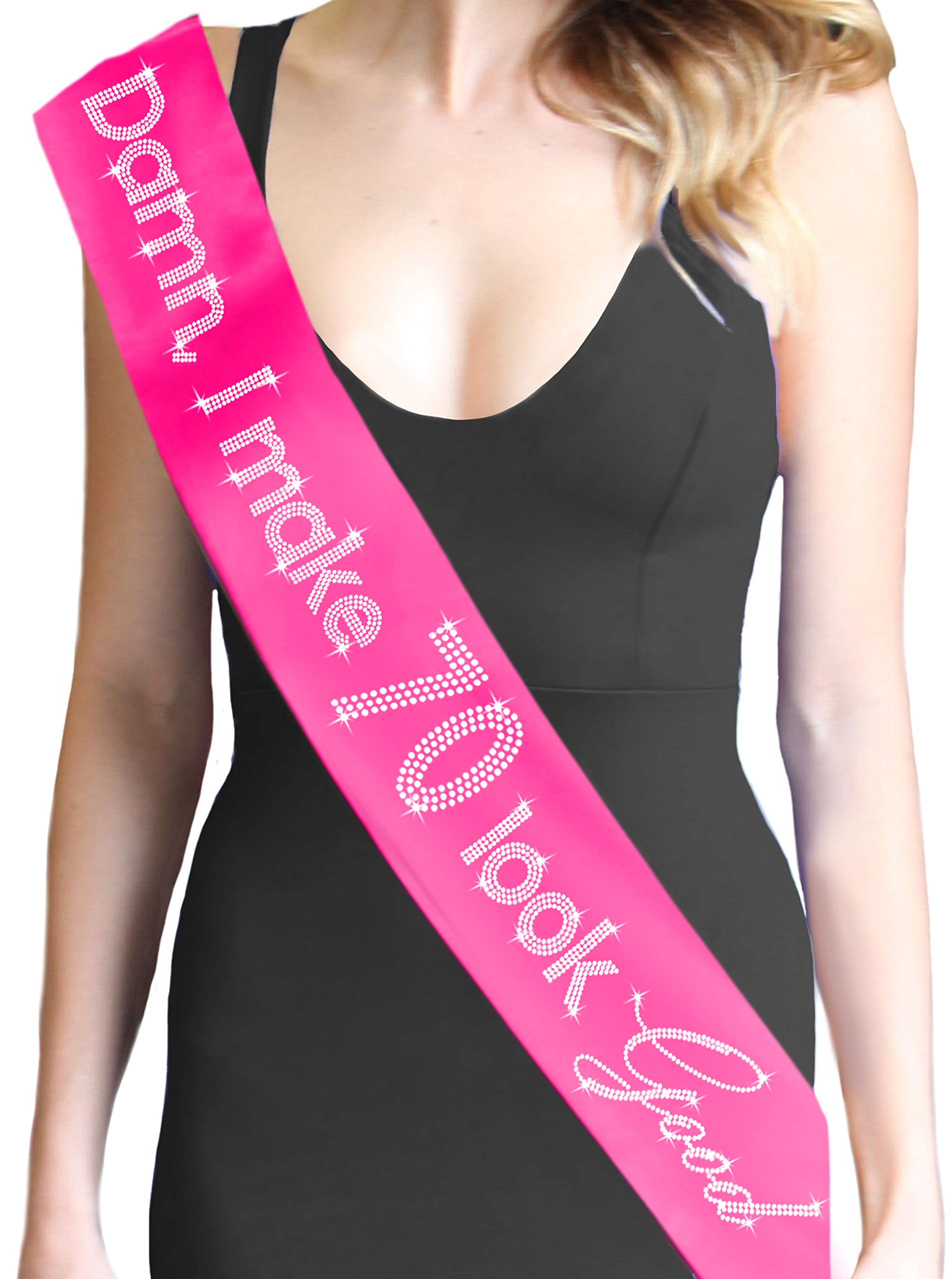 Rhinestone 70th Birthday Sash for Women - Sparkling Birthday Party Accessory - Perfect for Milestone Celebrations & Photo Shoots