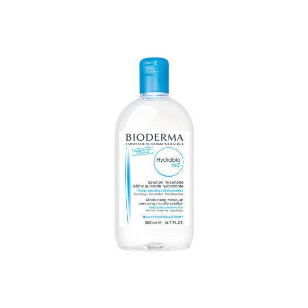 Bioderma Hydrabio H2O Micellar Water - Gentle Makeup Remover & Cleanser for Sensitive Skin | Perfect for Daily Skincare & Travel Essentials