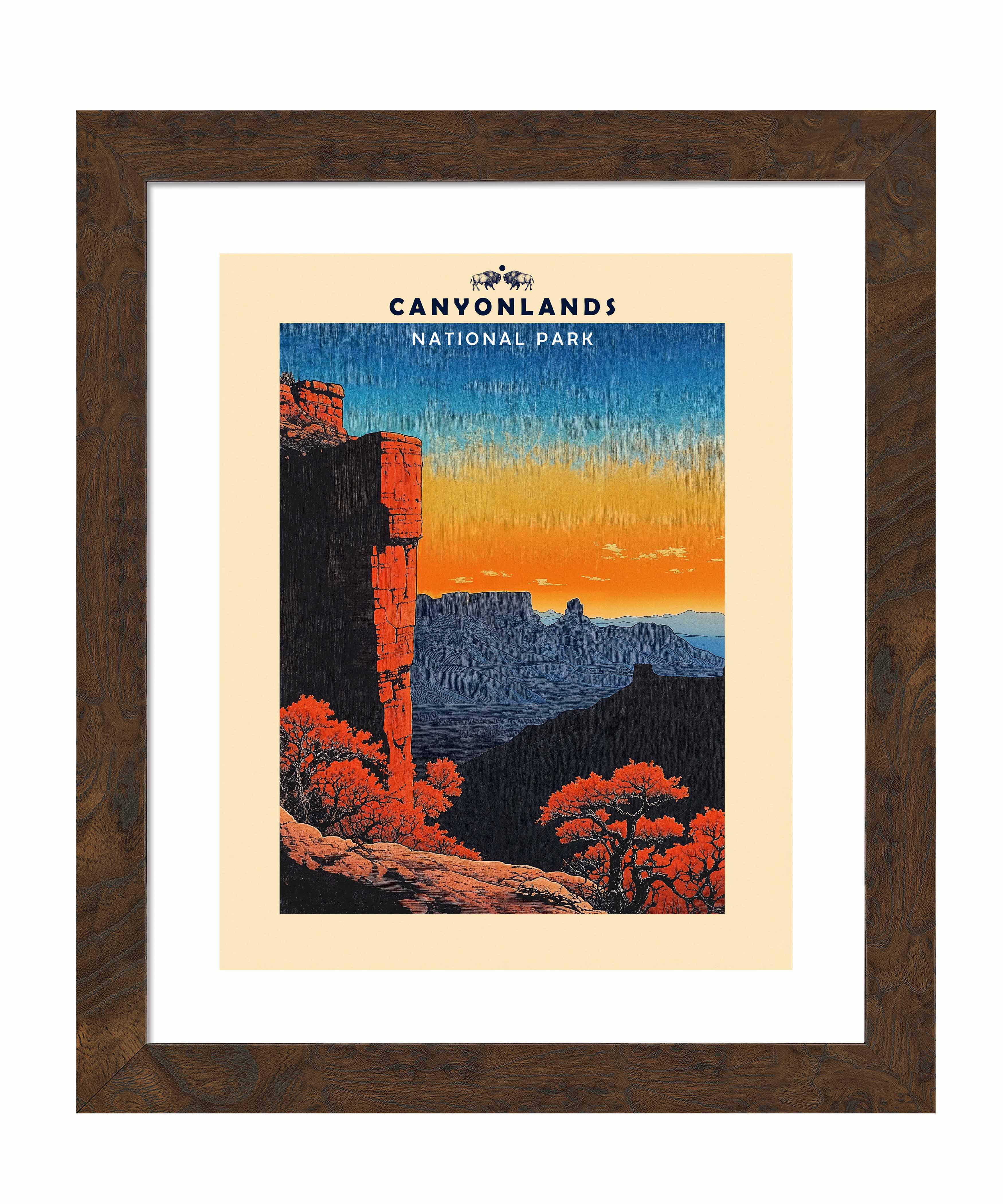 Canyonlands National Park Art Prints - Stunning Landscape Wall Decor for Home & Office - Perfect for Living Room, Bedroom, or Gift