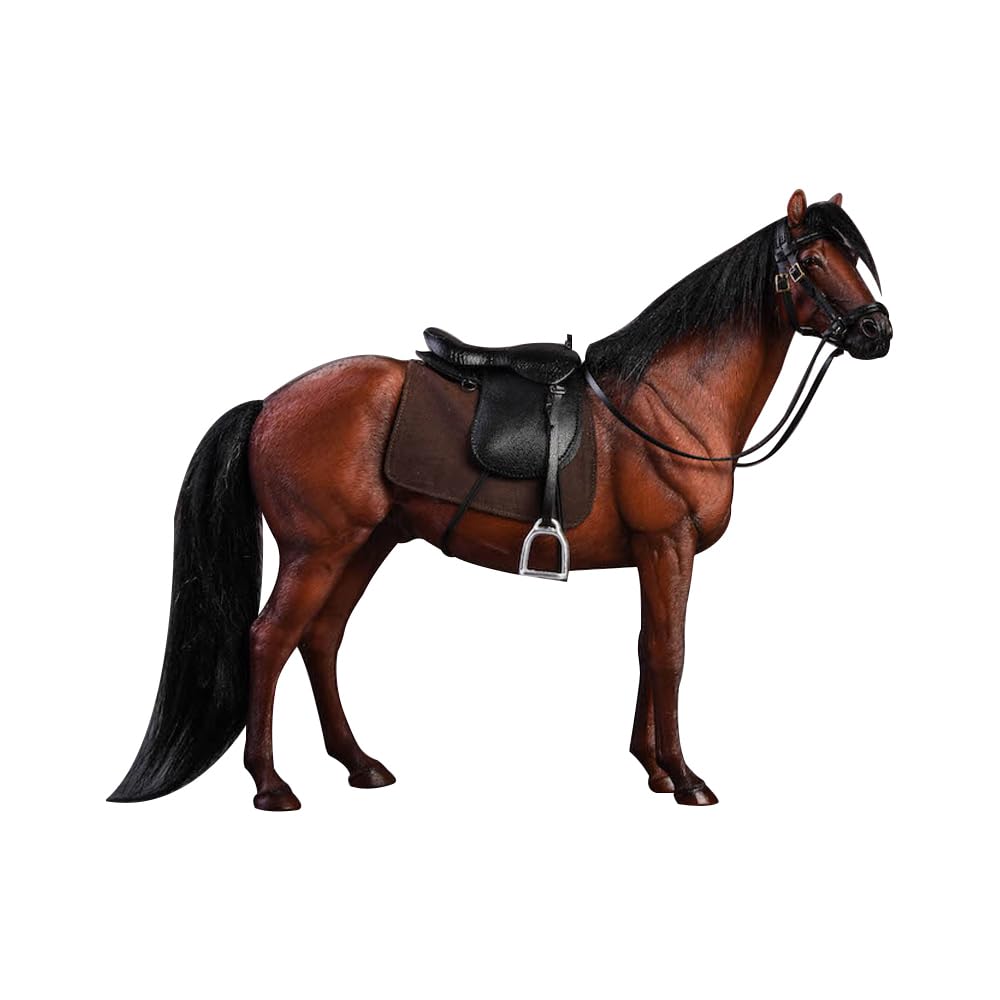 Hanover Resin Horse Statue - Handcrafted Home Decor for Horse Lovers, Durable Polyresin with Intricate Details, Perfect for Desktops, Bookshelves & Farmhouse Decor