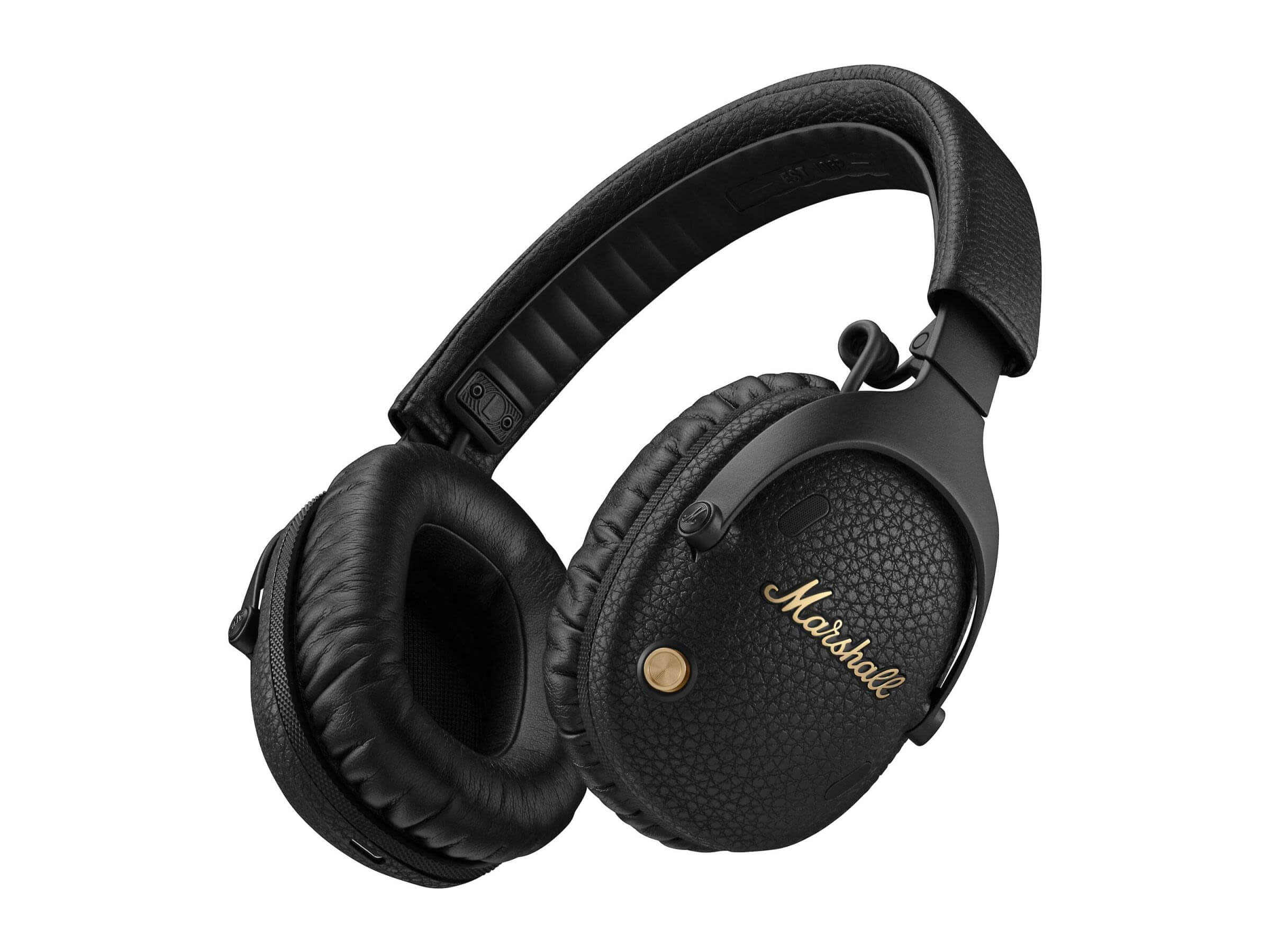 Marshall Monitor III Wireless Bluetooth Headphones - Premium Noise Cancelling Over-Ear Headphones for Music, Gaming & Travel | Comfortable & Long Battery Life