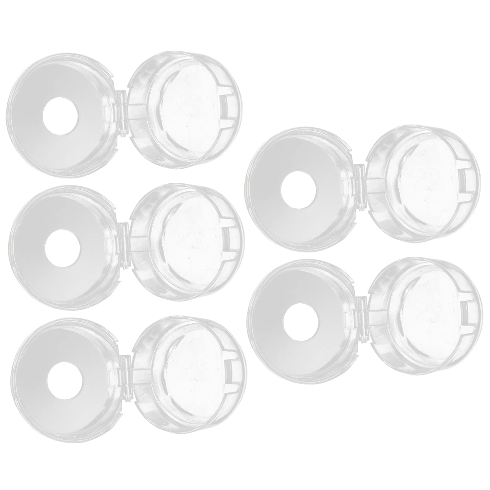 VICASKY Baby Proof Stove Knob Covers - 4 Pack Plastic Gas Range Safety Locks for Toddlers - Childproof Kitchen Safety Accessories for Gas Cooker & Stove Control Knobs - Perfect for Baby Proofing Homes with Young Kids