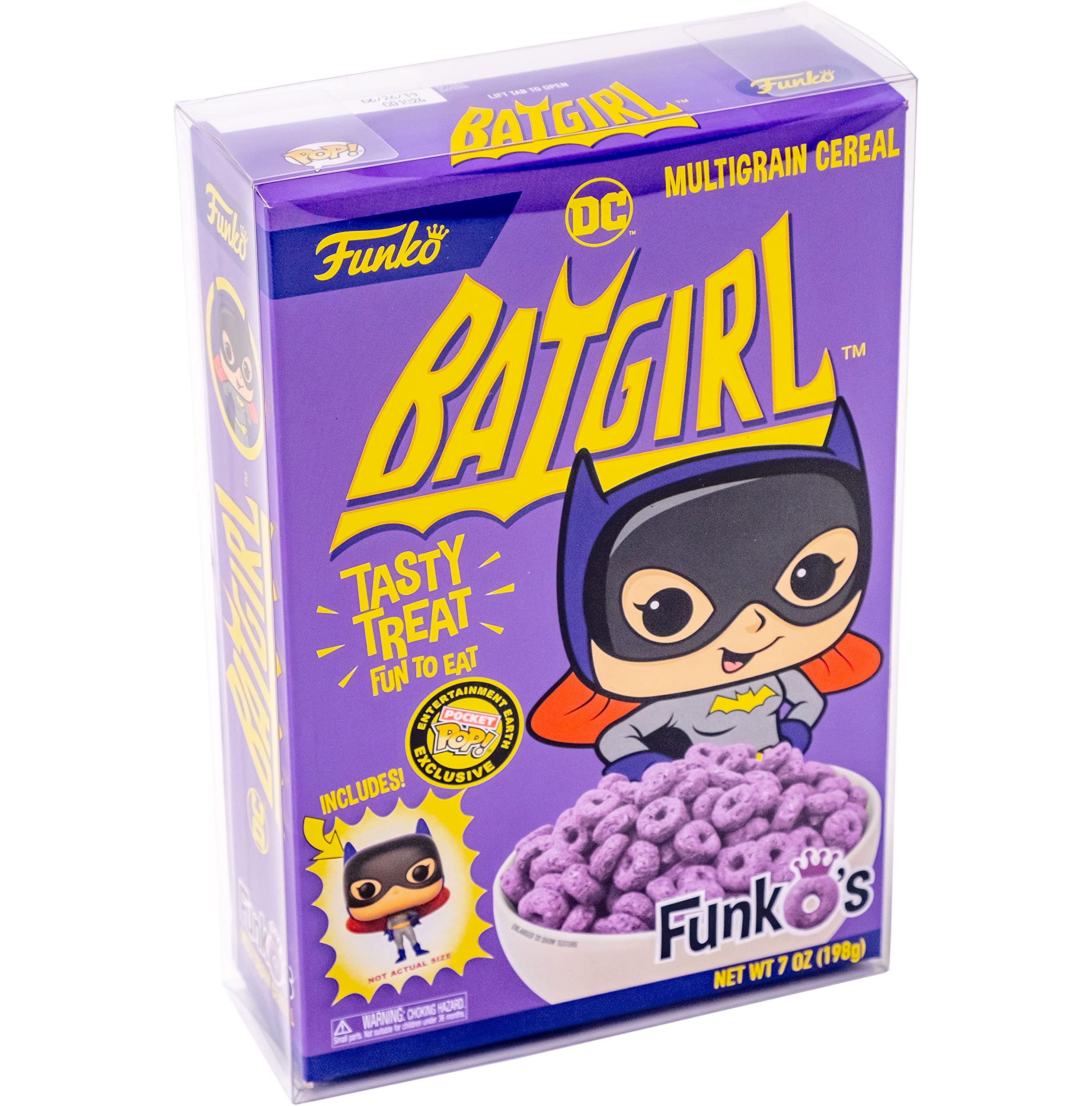 Funko Pop Protector Case - Clear Plastic Display Box with Protective Film for Funko Pop Cereal Boxes | Perfect for Collectors, Storage & Showcase
