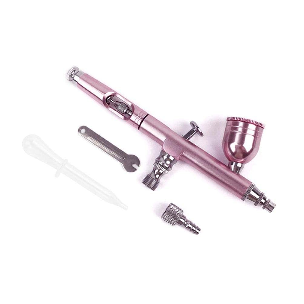 0.3mm Airbrush Kit for Painting, Nail Art, Cake Decorating & Makeup - Portable Airbrush Gun with Fine Nozzle - Perfect for Artists, DIY Crafts, and Professional Salon Use