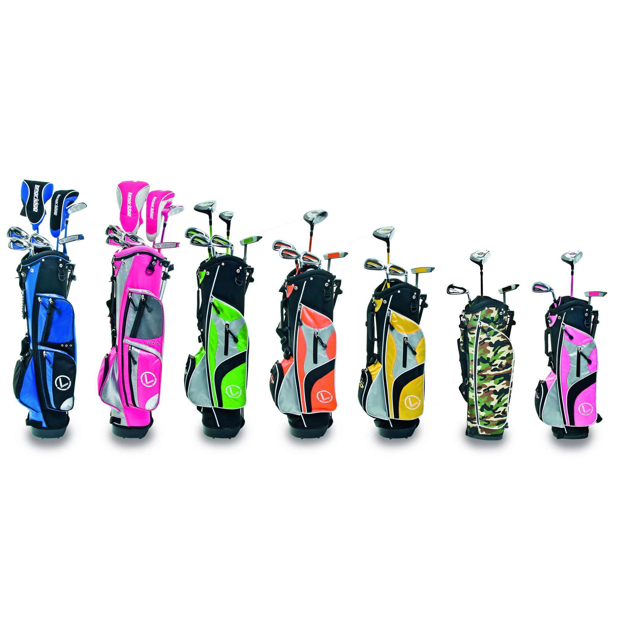 Junior Golf Sets for Kids - Complete Starter Golf Clubs with Bag & Accessories | Perfect for Beginners, Practice & Outdoor Family Fun